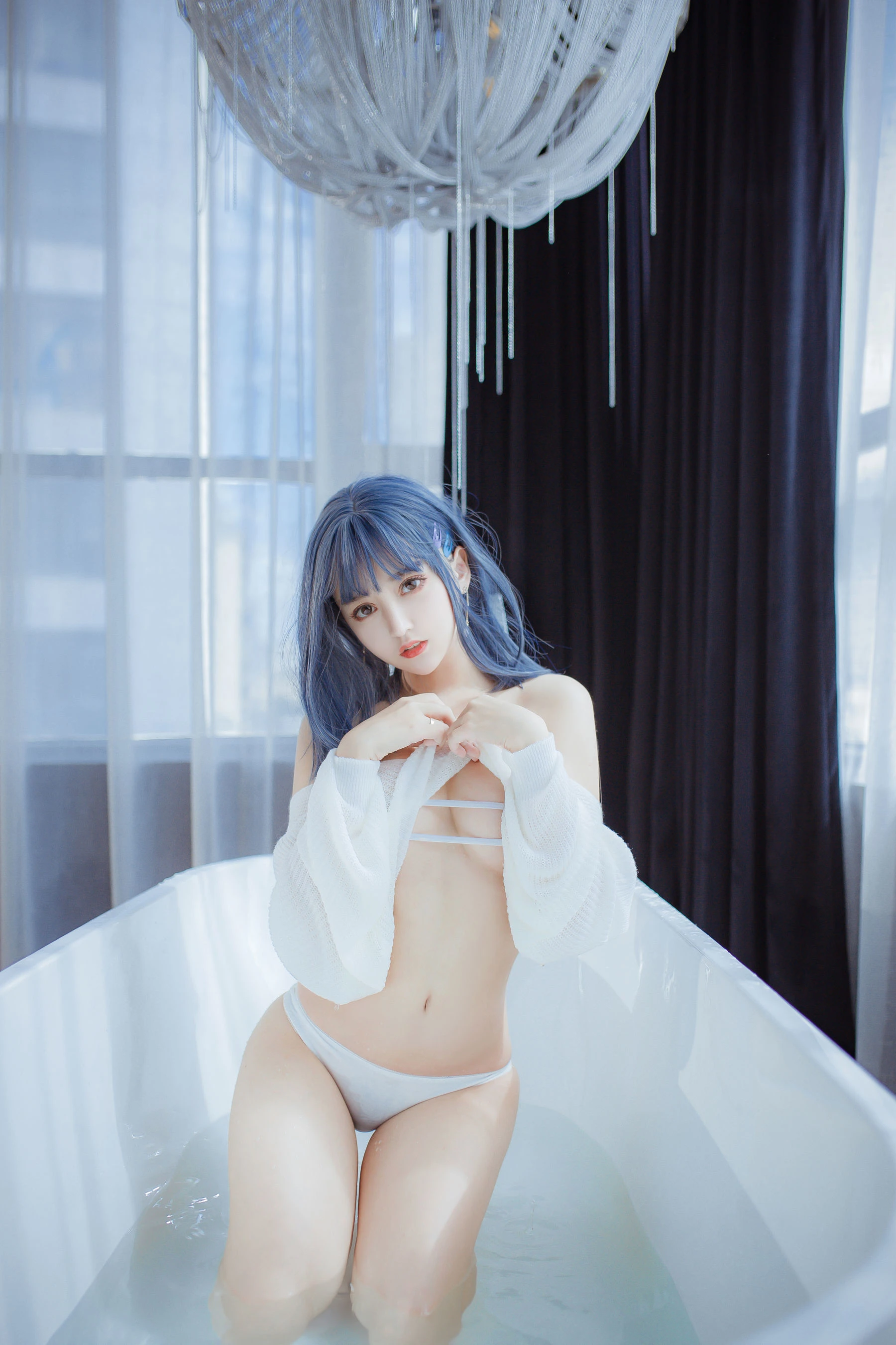 [仙女]唐思琪戶外珍藏攝影珍藏：唐思琪甜美演繹長腿完美氣質詮釋寫真藝術 - 1