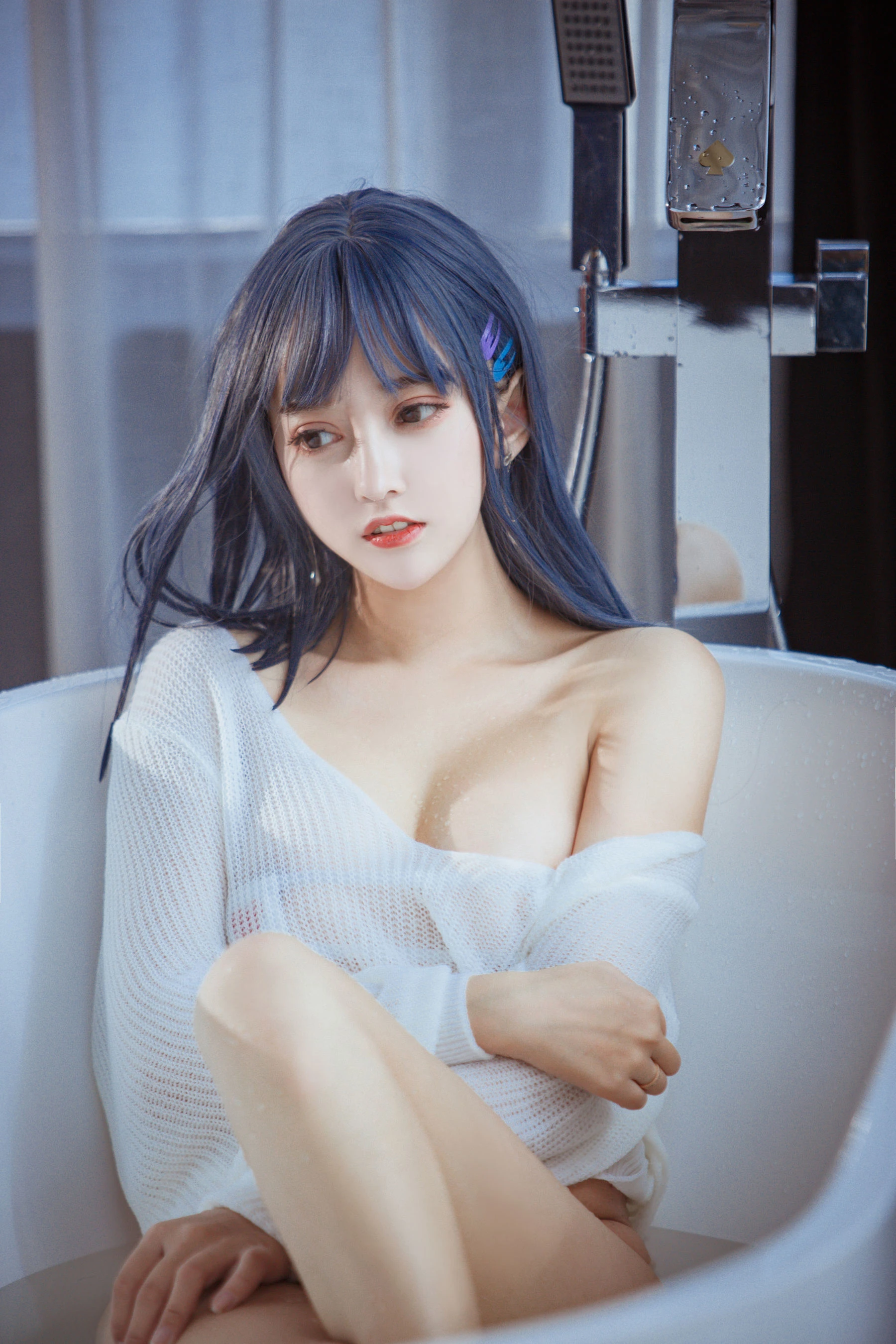 [仙女]唐思琪戶外珍藏攝影珍藏：唐思琪甜美演繹長腿完美氣質詮釋寫真藝術 - 14