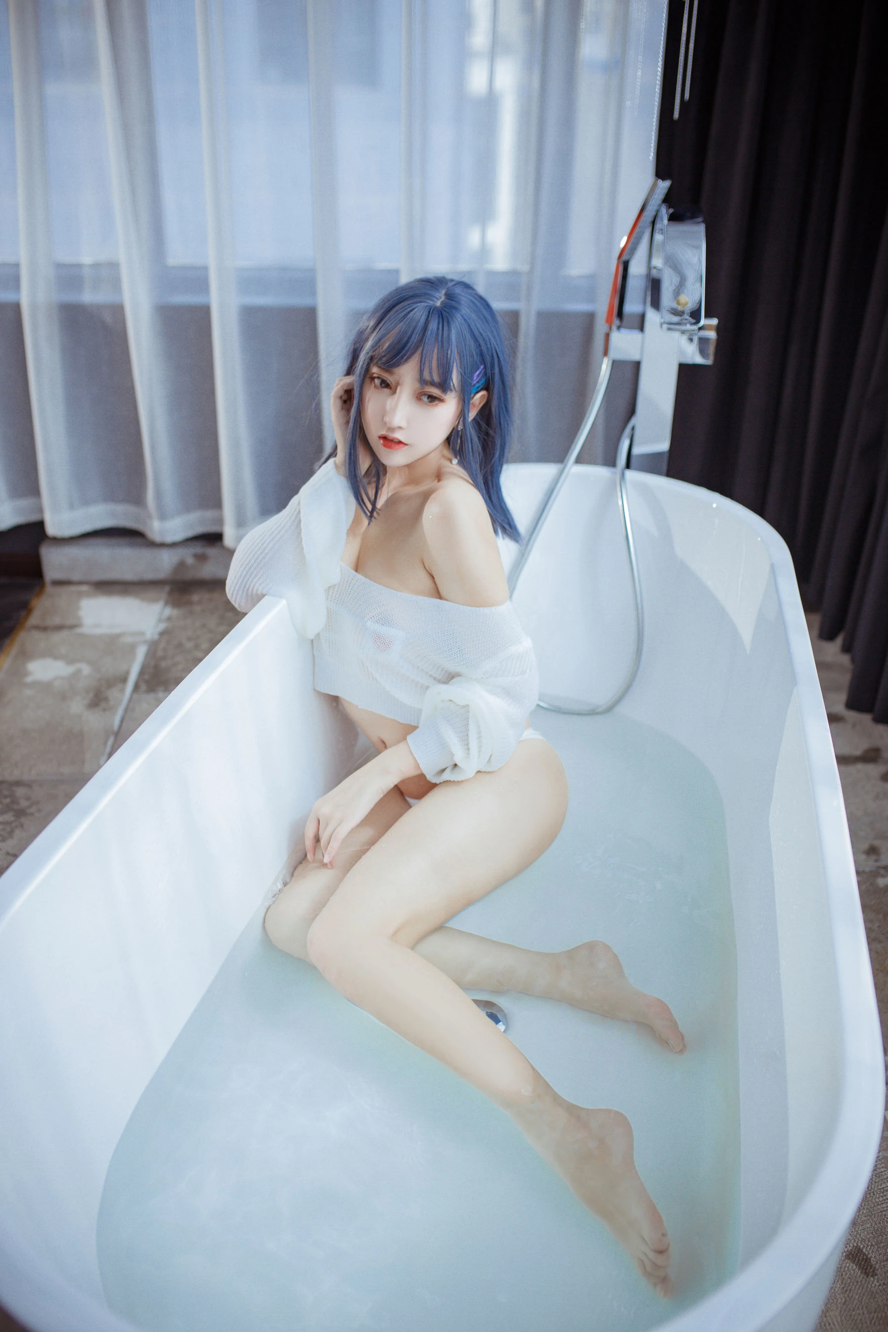 [仙女]唐思琪戶外珍藏攝影珍藏：唐思琪甜美演繹長腿完美氣質詮釋寫真藝術 - 21