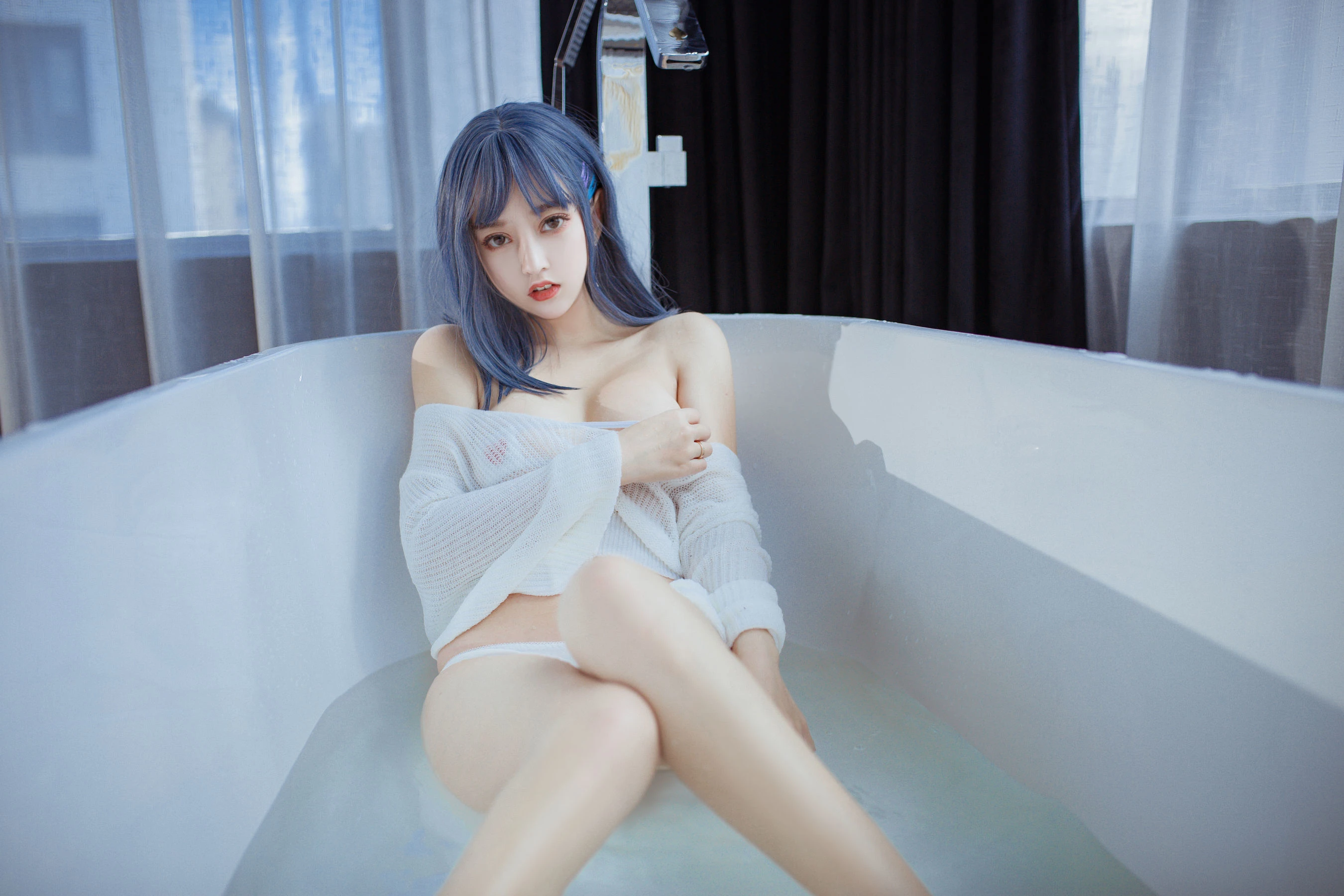 [仙女]唐思琪戶外珍藏攝影珍藏：唐思琪甜美演繹長腿完美氣質詮釋寫真藝術 - 8