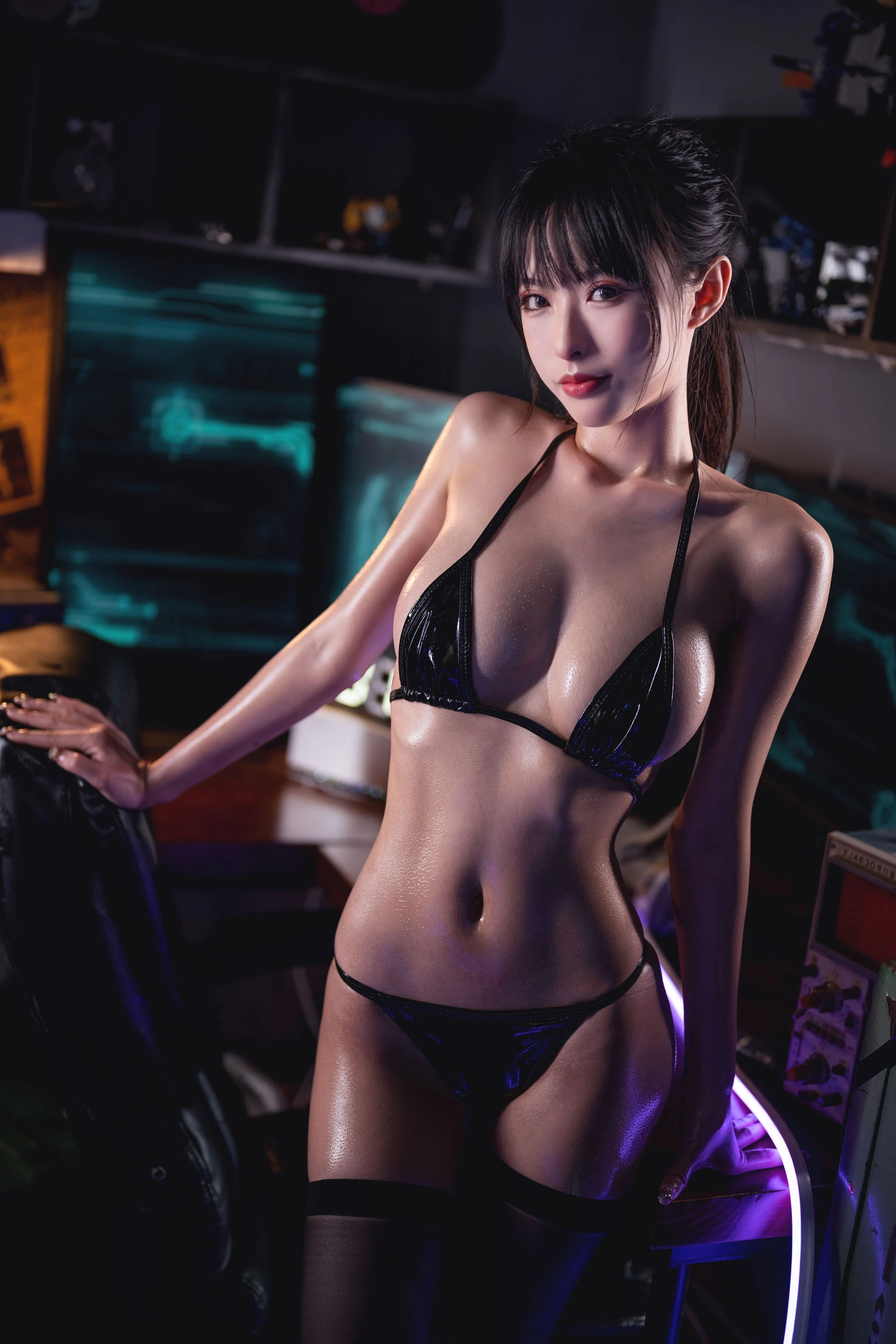 [藝人]郭雨桐大圖自然光美圖藝術：郭雨桐時尚格調展現美腿完美曲線寫真 - 16