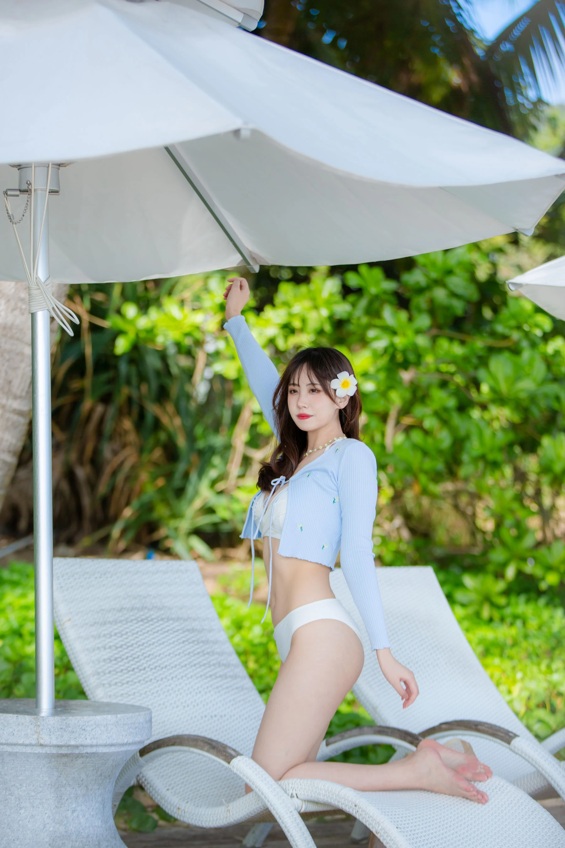 [校花]胡雨菲胡雨菲清純韻味藝術大賞：攝影棚高清藝術演繹曲線誘惑美學 - 13