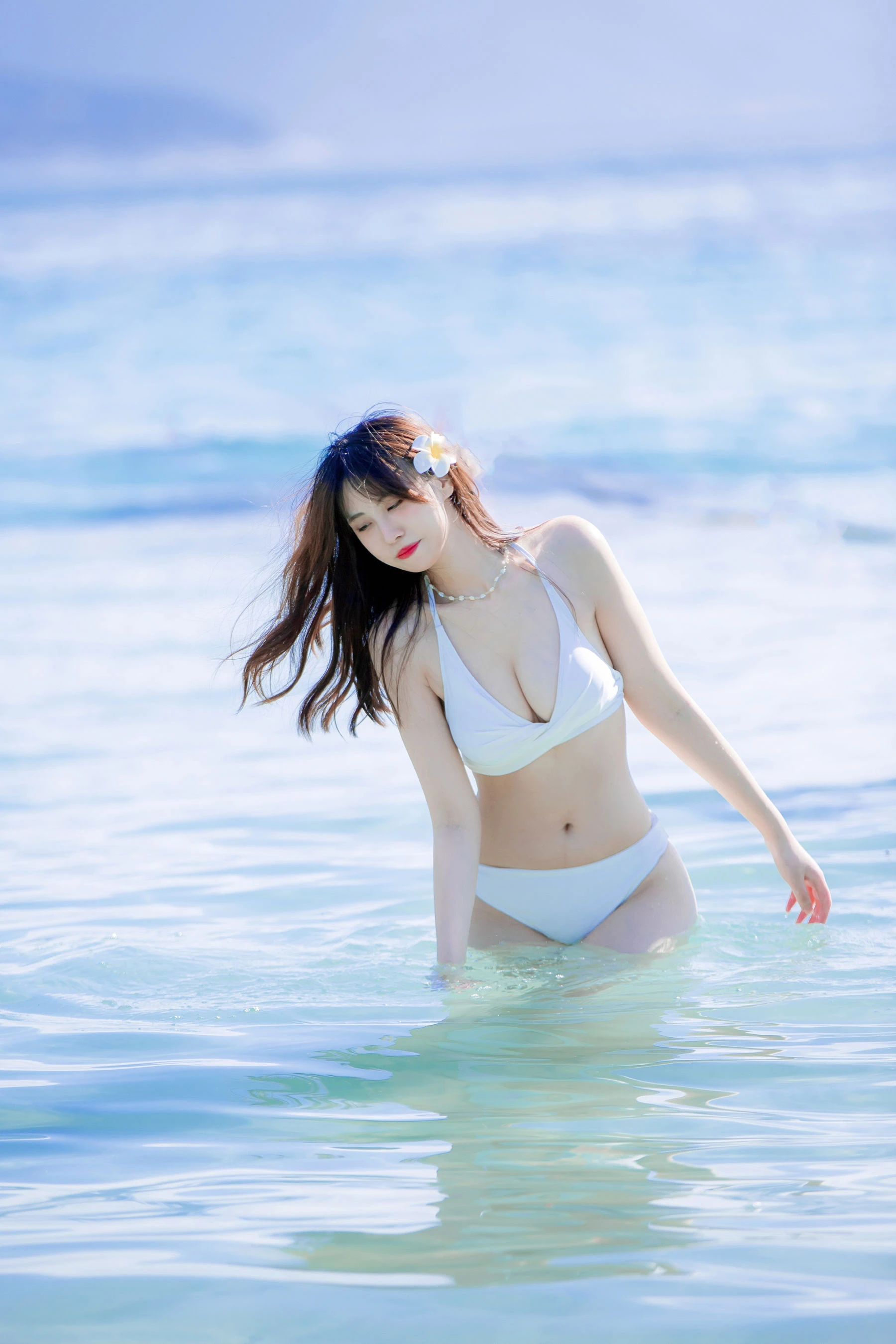 [校花]胡雨菲胡雨菲清純韻味藝術大賞：攝影棚高清藝術演繹曲線誘惑美學 - 16