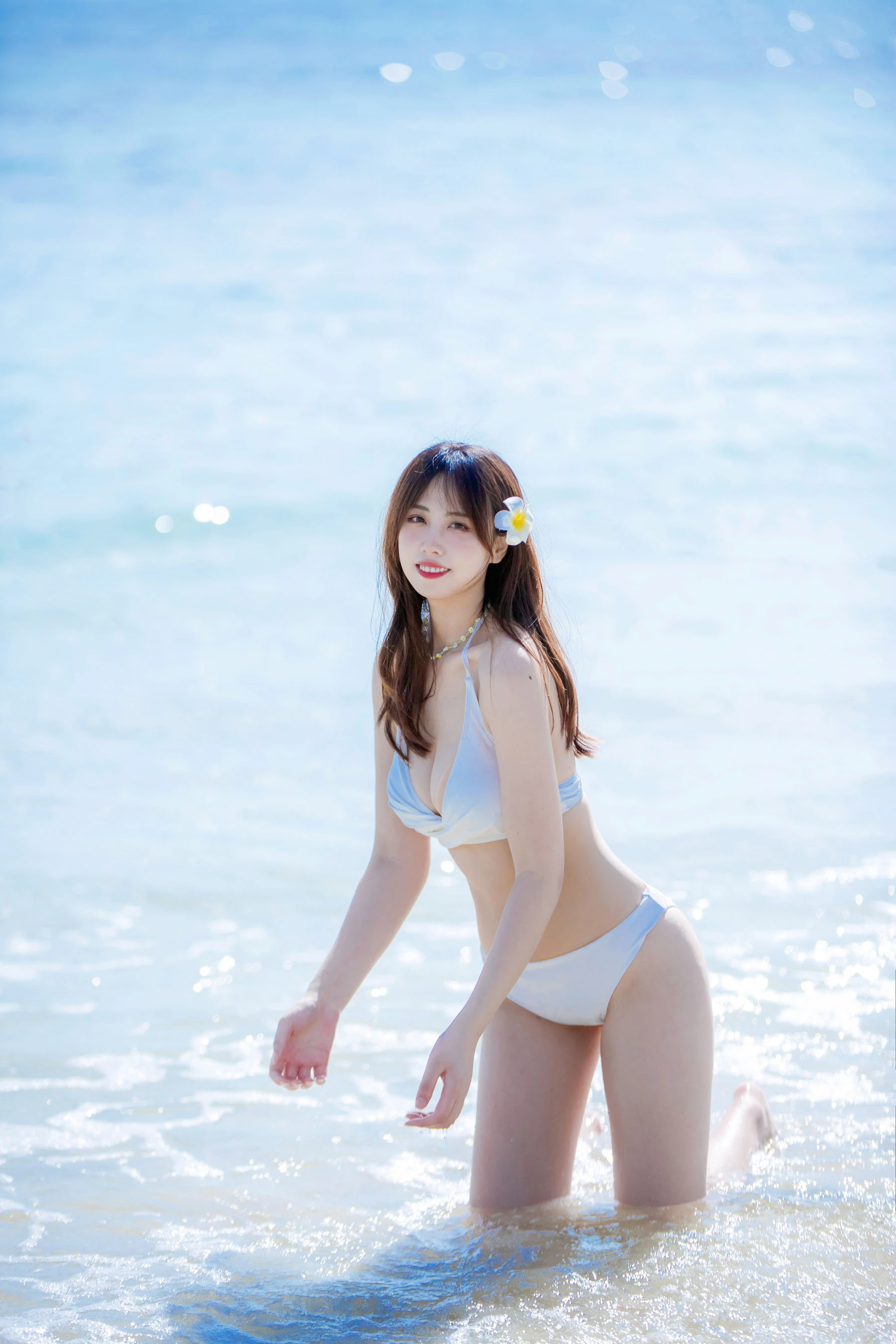 [校花]胡雨菲胡雨菲清純韻味藝術大賞：攝影棚高清藝術演繹曲線誘惑美學 - 33