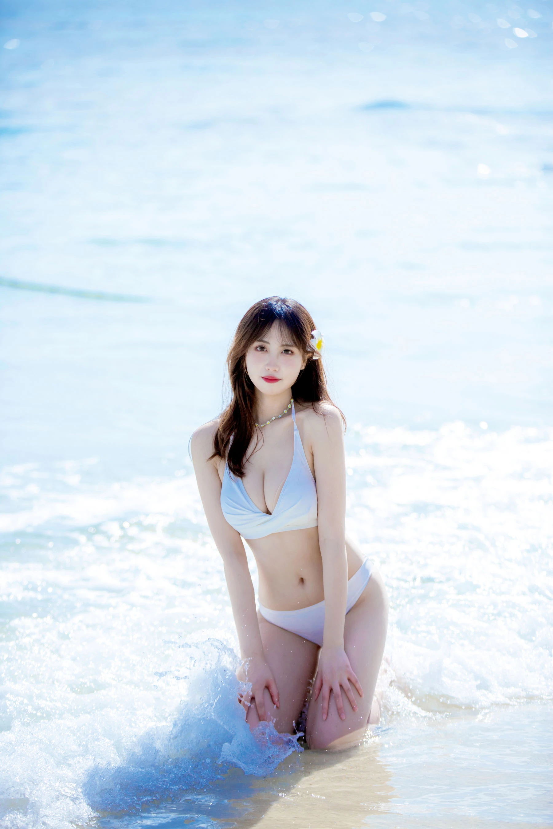 [校花]胡雨菲胡雨菲清純韻味藝術大賞：攝影棚高清藝術演繹曲線誘惑美學 - 34