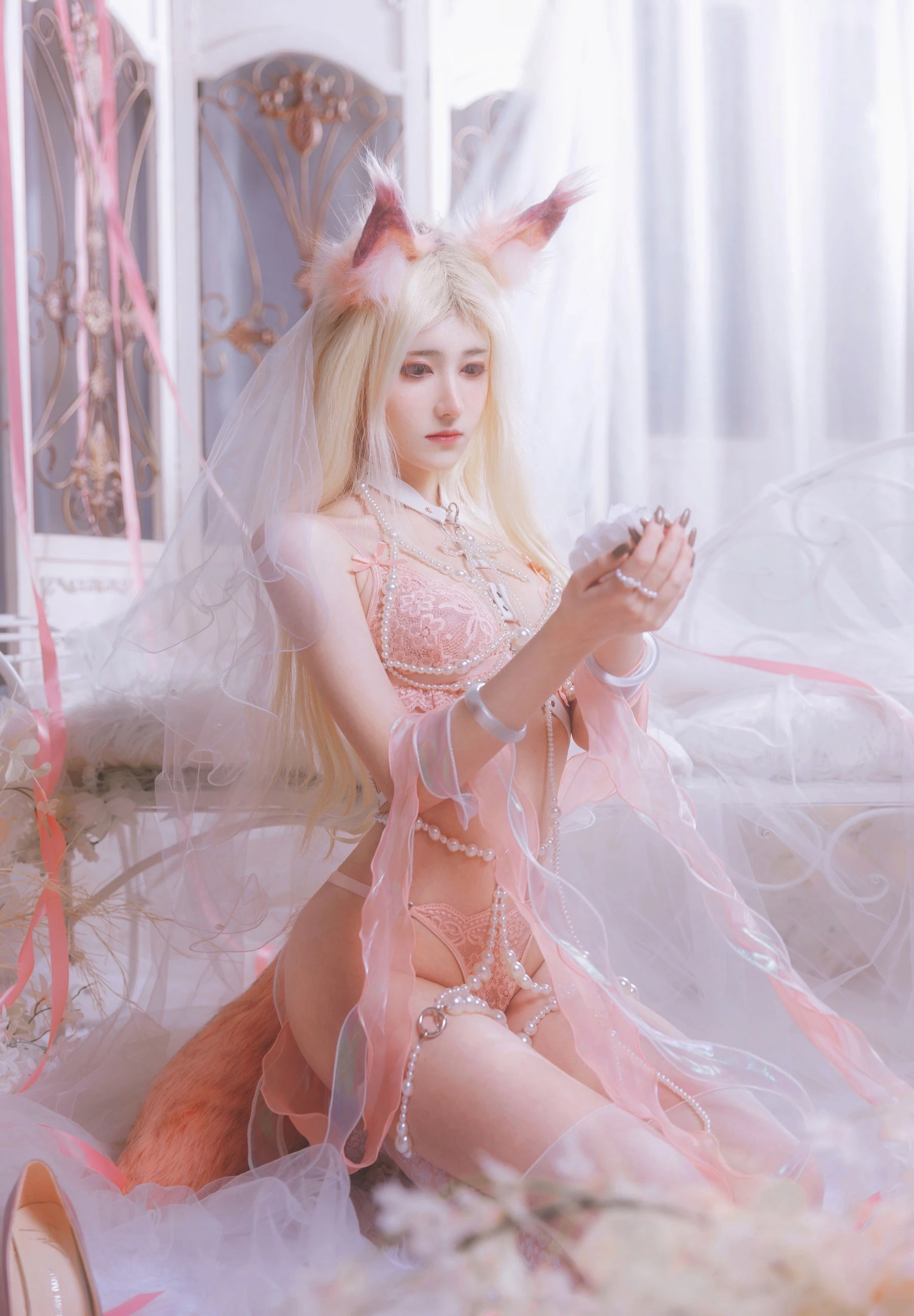 [小蘿莉]吳雨萌寫真館高清攝影珍藏：吳雨萌魅惑演繹美胸完美氣質綻放寫真藝術 - 16