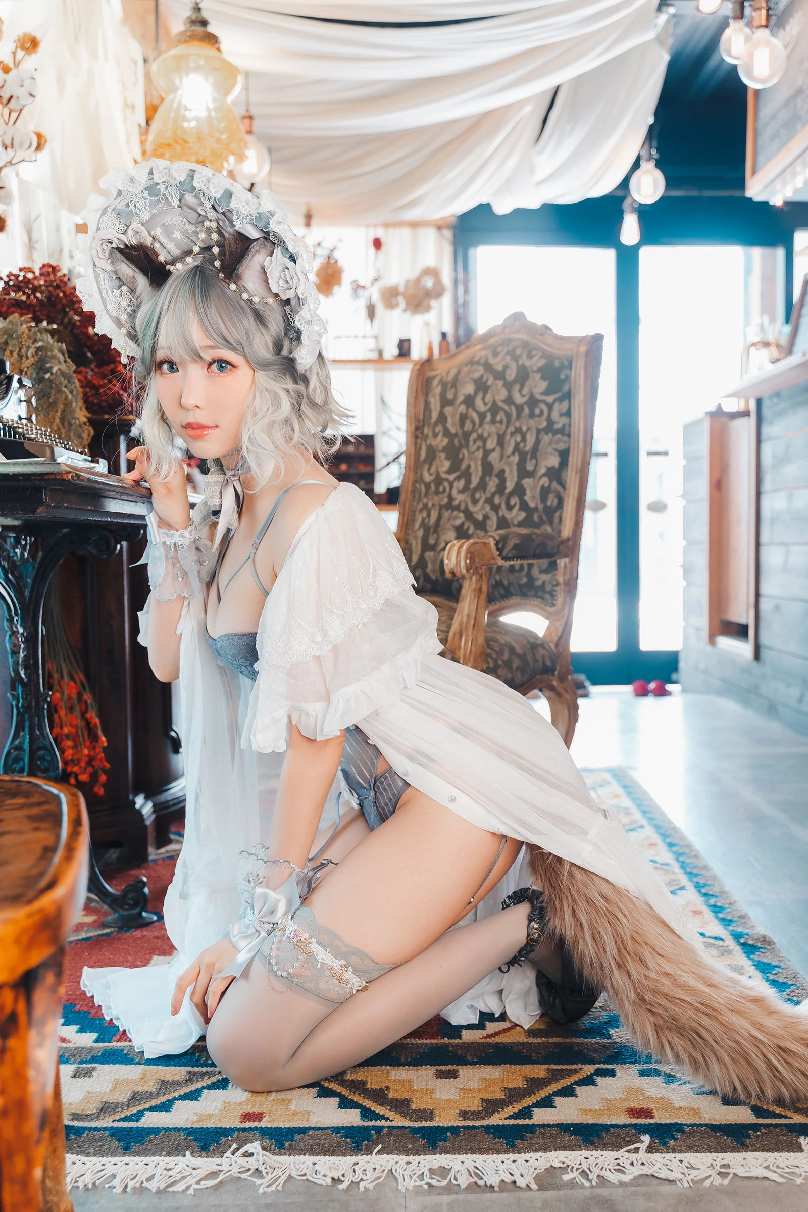 [仙女]郭雨含珍藏自然光美圖藝術：郭雨含火辣神韻展現身材完美曲線寫真 - 2