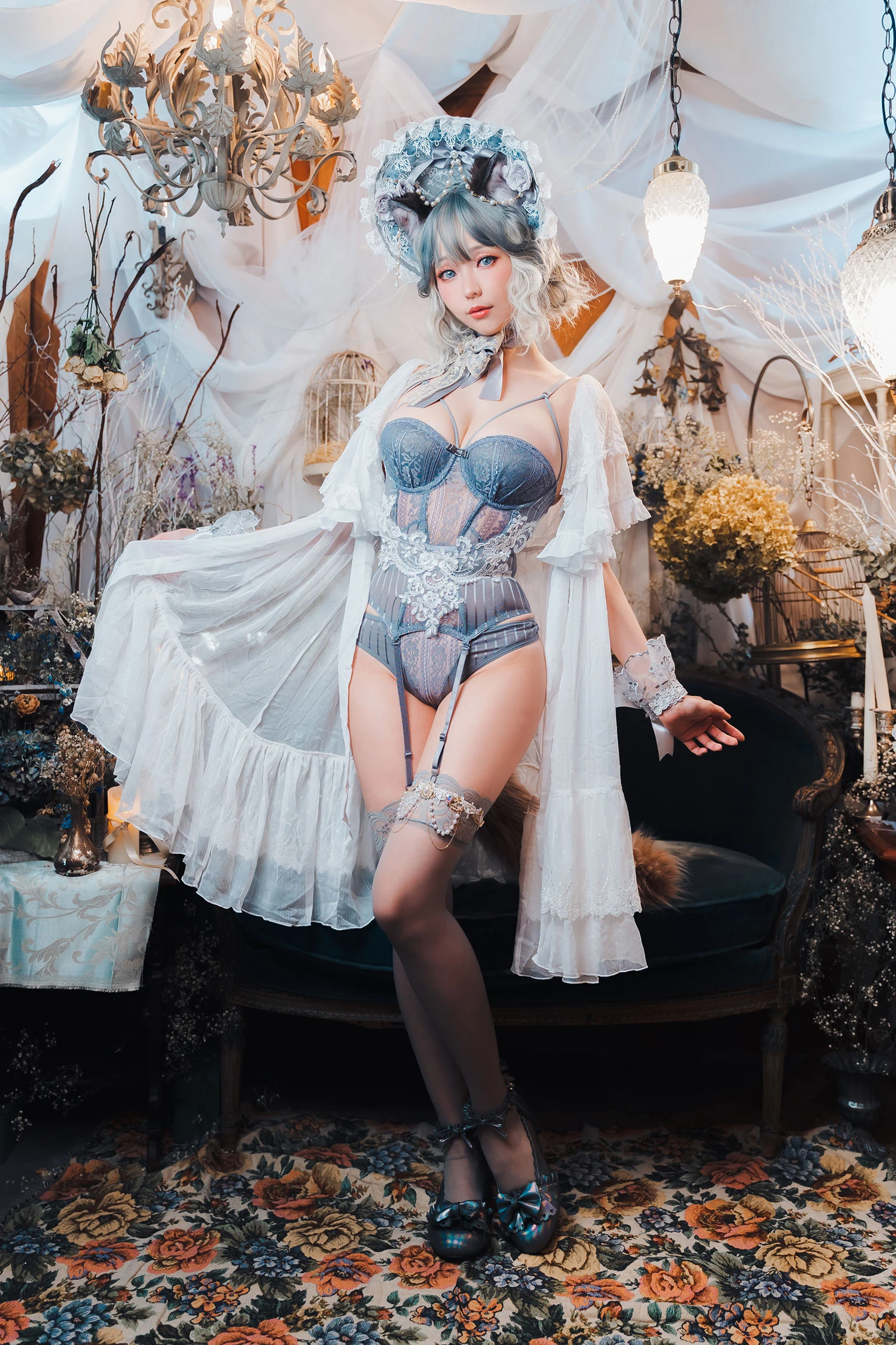[仙女]郭雨含珍藏自然光美圖藝術：郭雨含火辣神韻展現身材完美曲線寫真 - 27