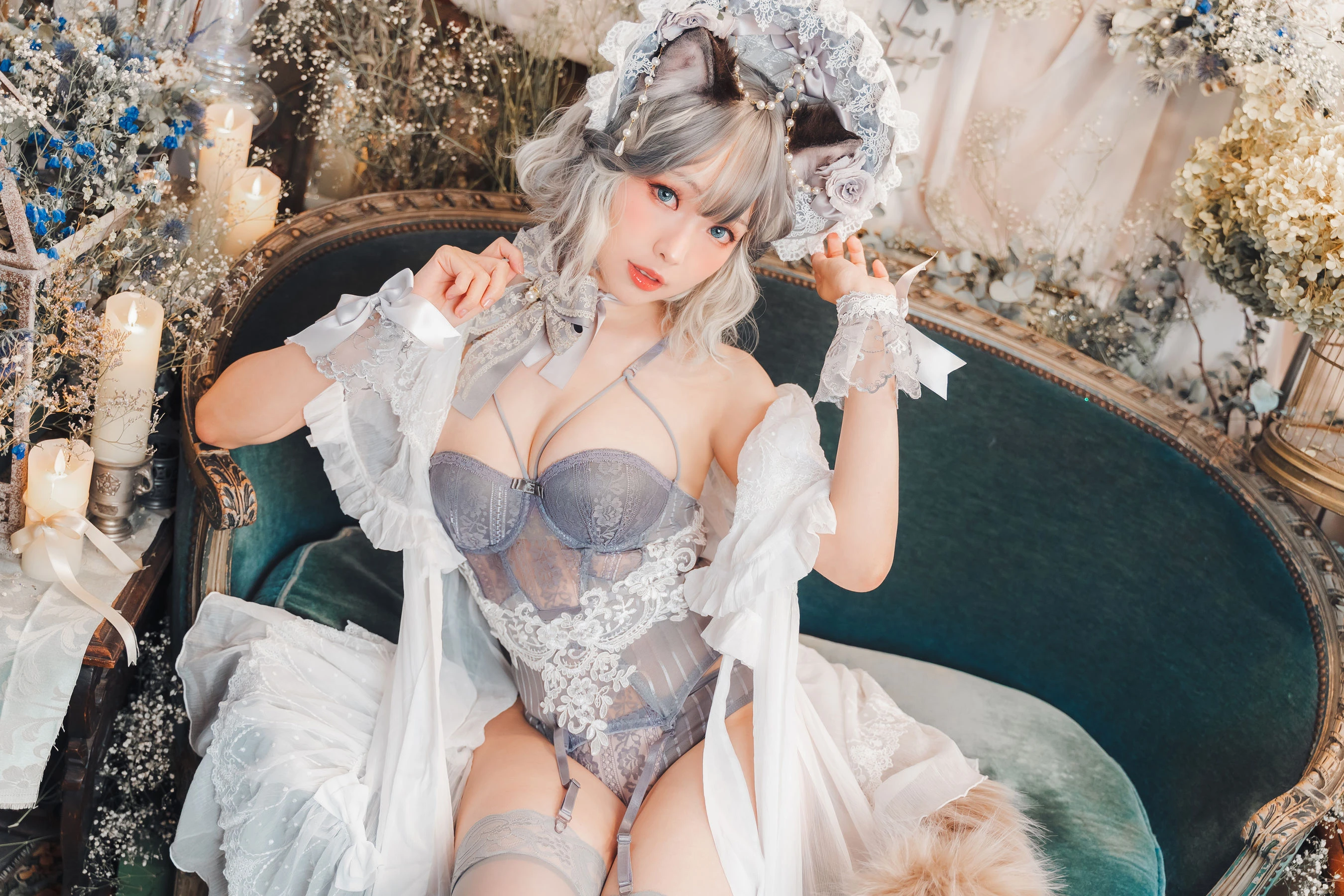 [仙女]郭雨含珍藏自然光美圖藝術：郭雨含火辣神韻展現身材完美曲線寫真 - 30