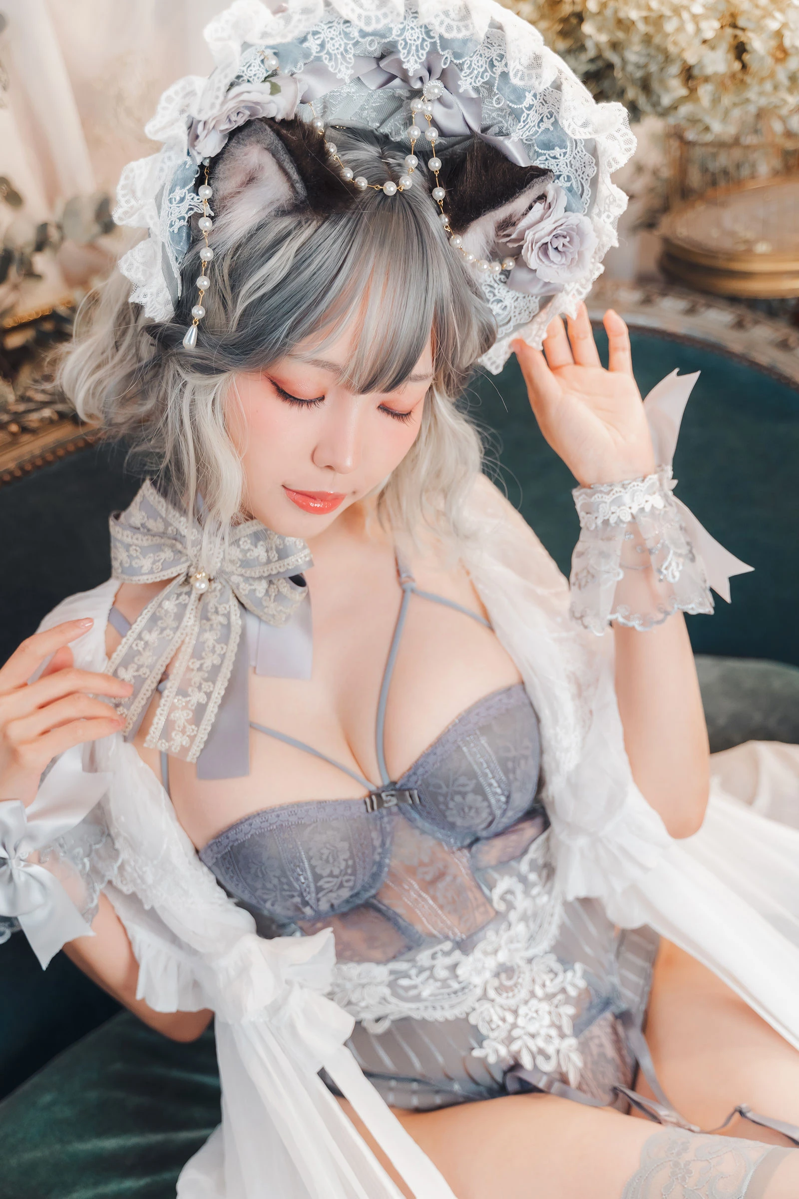 [仙女]郭雨含珍藏自然光美圖藝術：郭雨含火辣神韻展現身材完美曲線寫真 - 36