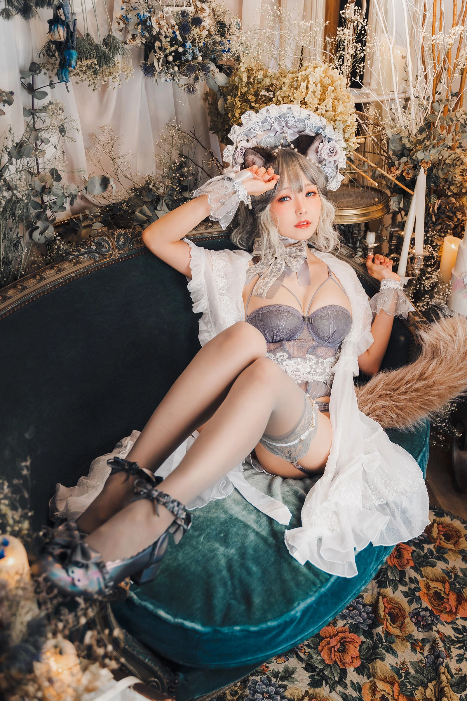 [仙女]郭雨含珍藏自然光美圖藝術：郭雨含火辣神韻展現身材完美曲線寫真 - 42