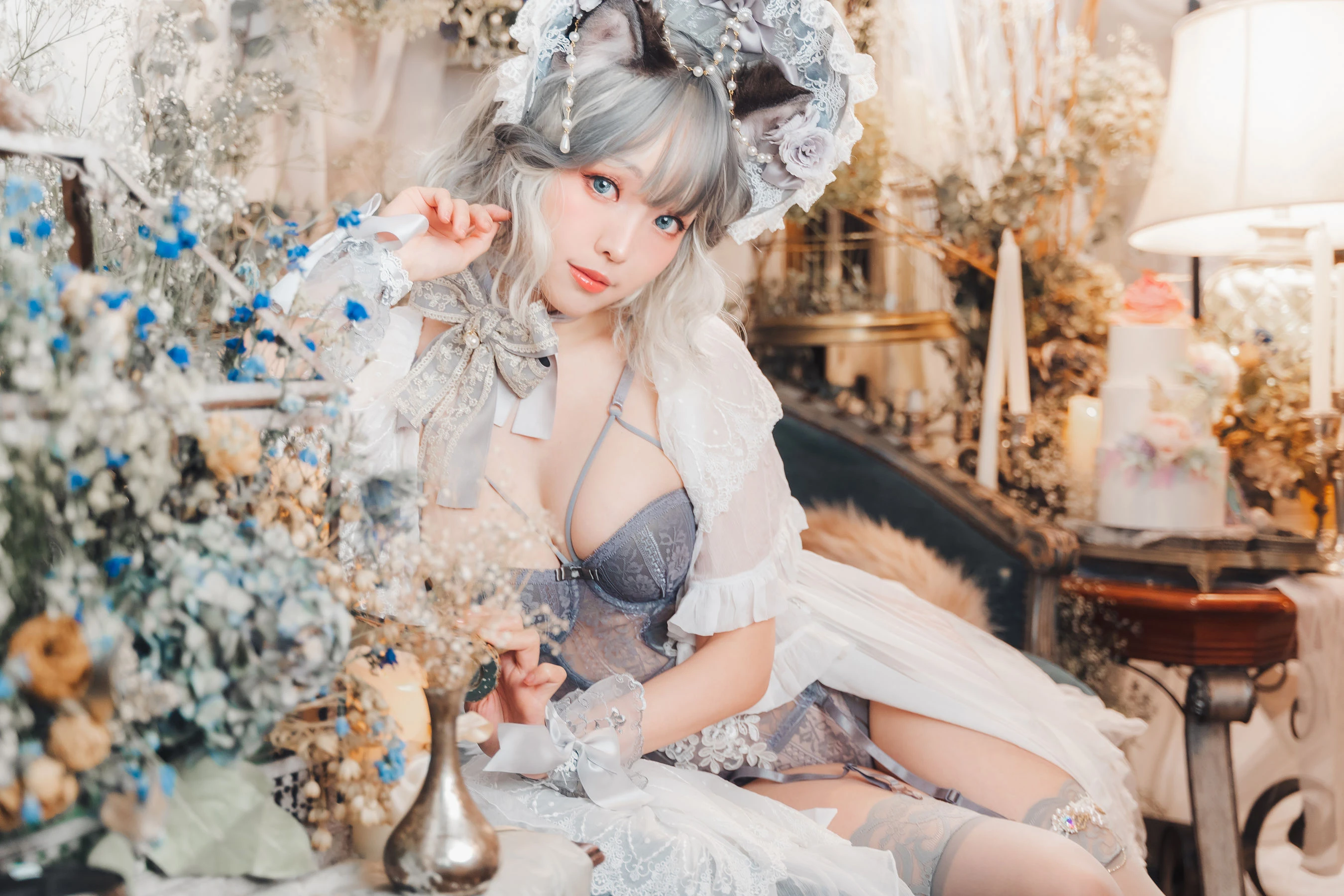 [仙女]郭雨含珍藏自然光美圖藝術：郭雨含火辣神韻展現身材完美曲線寫真 - 46