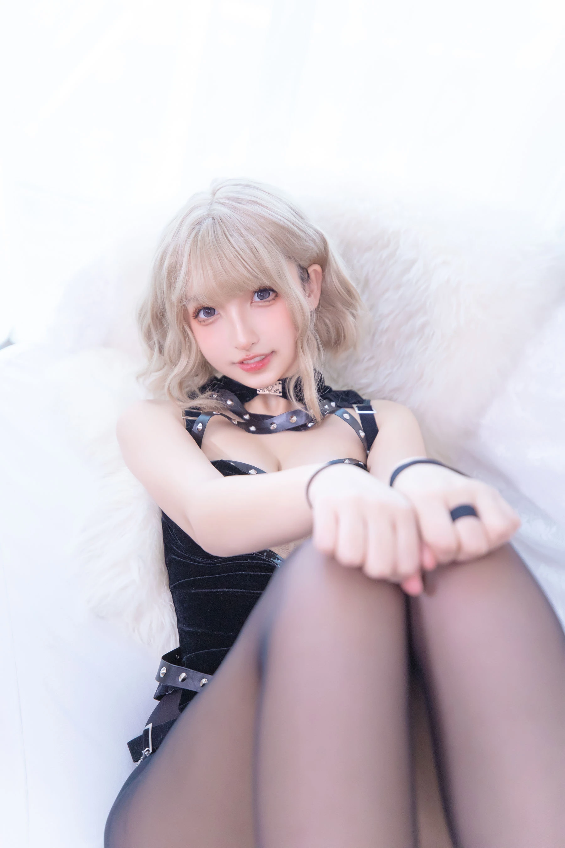 [Cosplay]曹梓涵曹梓涵私藏超清圖集：攝影棚時尚風採演繹美腿寫真合集 - 35