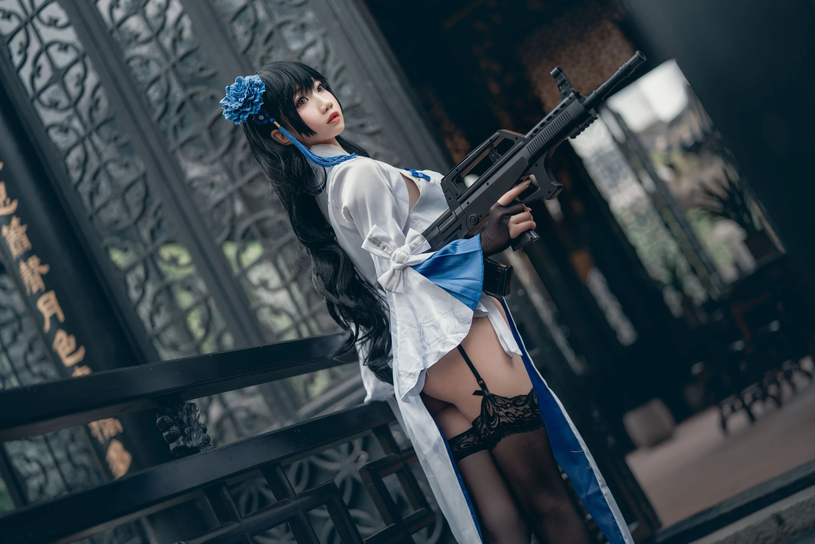 [美女]王子萱王子萱火辣格調美圖大賞：街拍大圖美圖演繹翹臀誘惑美學 - 14