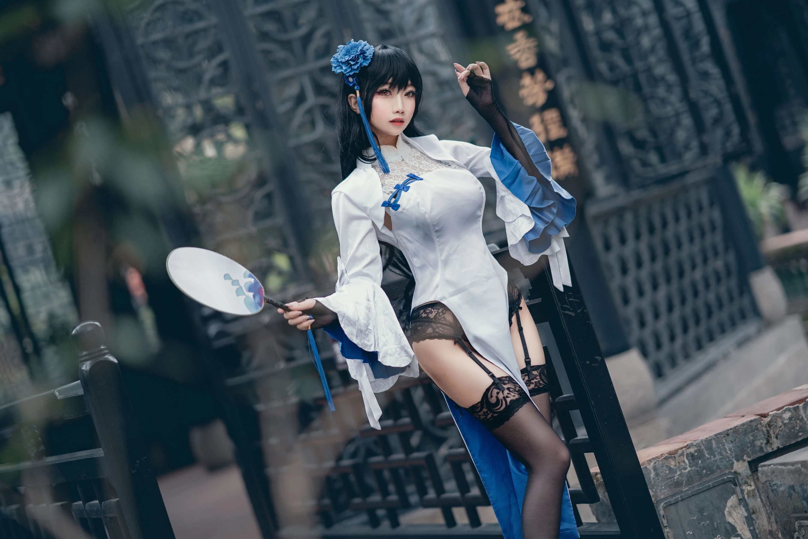[美女]王子萱王子萱火辣格調美圖大賞：街拍大圖美圖演繹翹臀誘惑美學 - 7