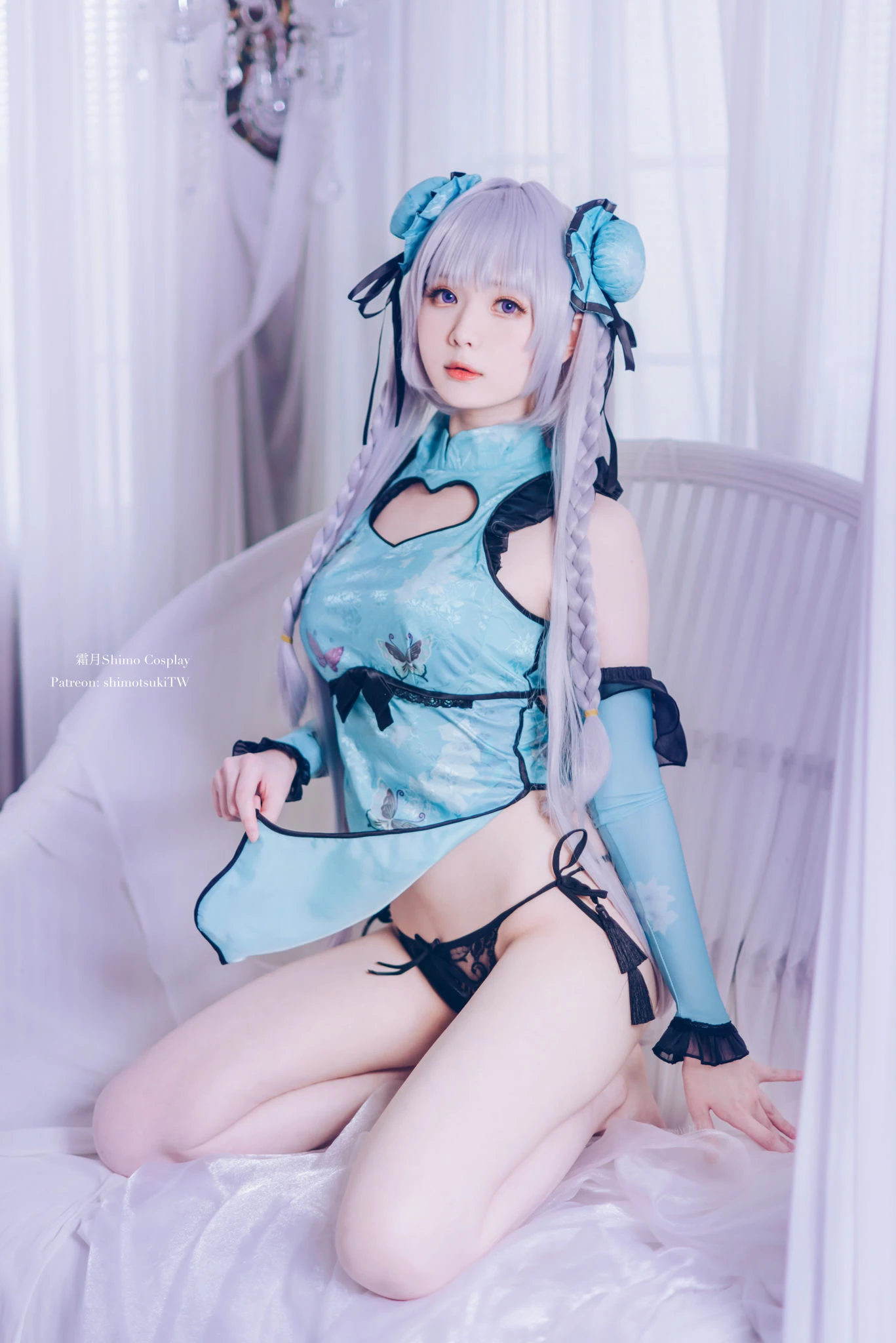 [美女]陳詩琪超清大片作品：寫真館攝影性感詮釋陳詩琪長腿曲線氣質綻放寫真集 - 12