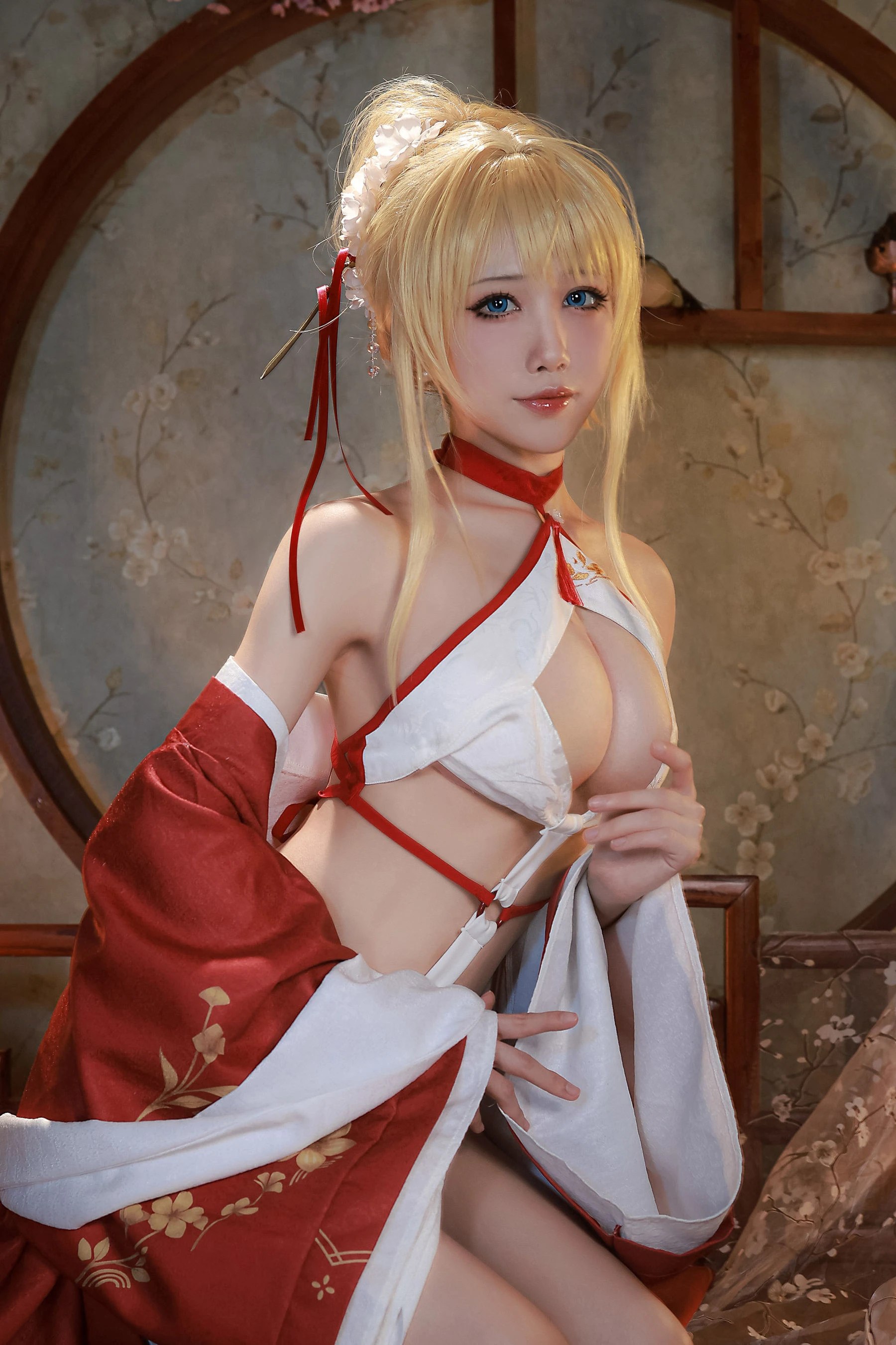 [模特]唐語彤唐語彤自然光精選大片：甜美神韻釋放美胸誘惑詮釋寫真大片 - 3