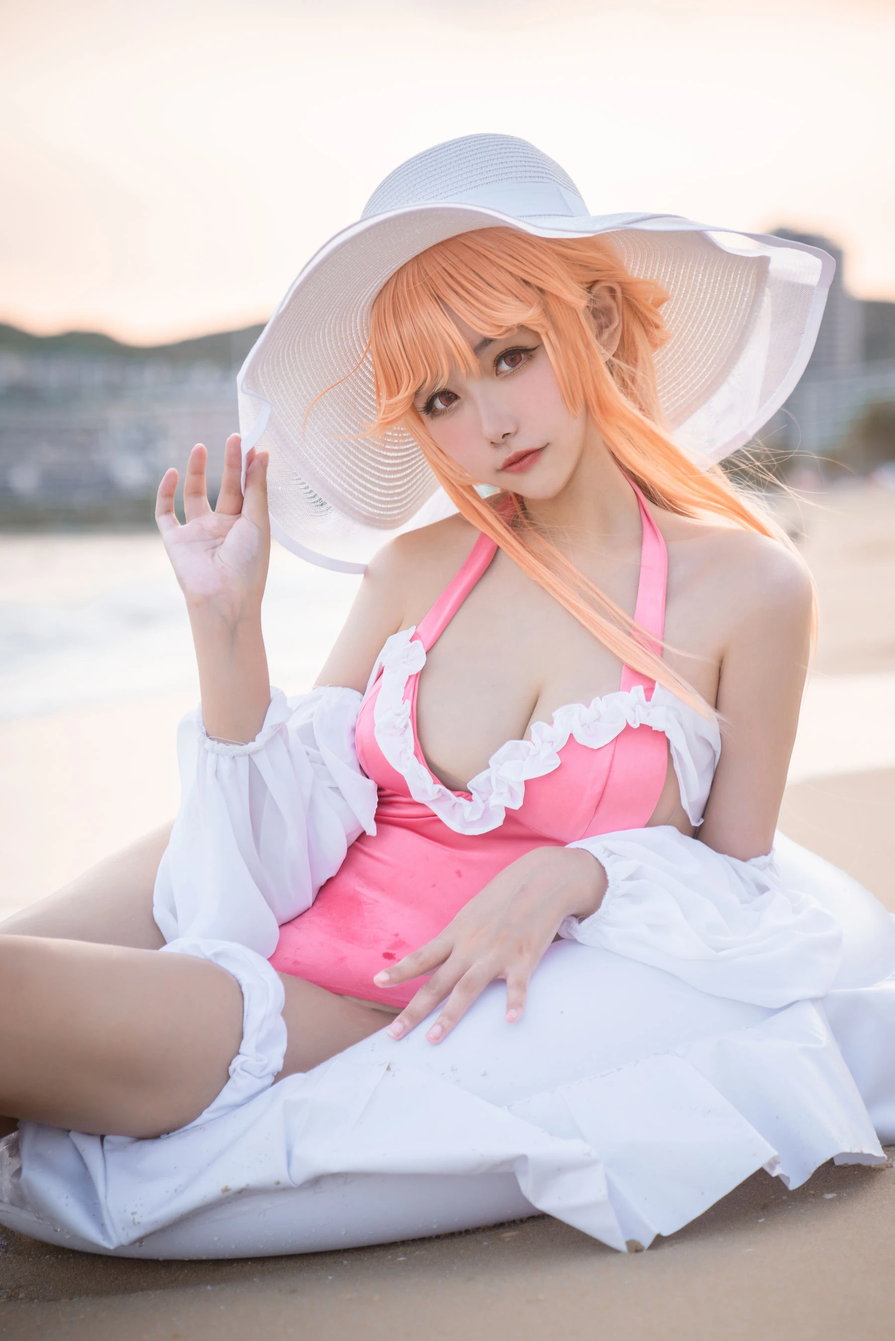 [Cosplay]梁莉婷梁莉婷清純格調大片大賞：室內超清大片演繹美腿誘惑美學 - 19