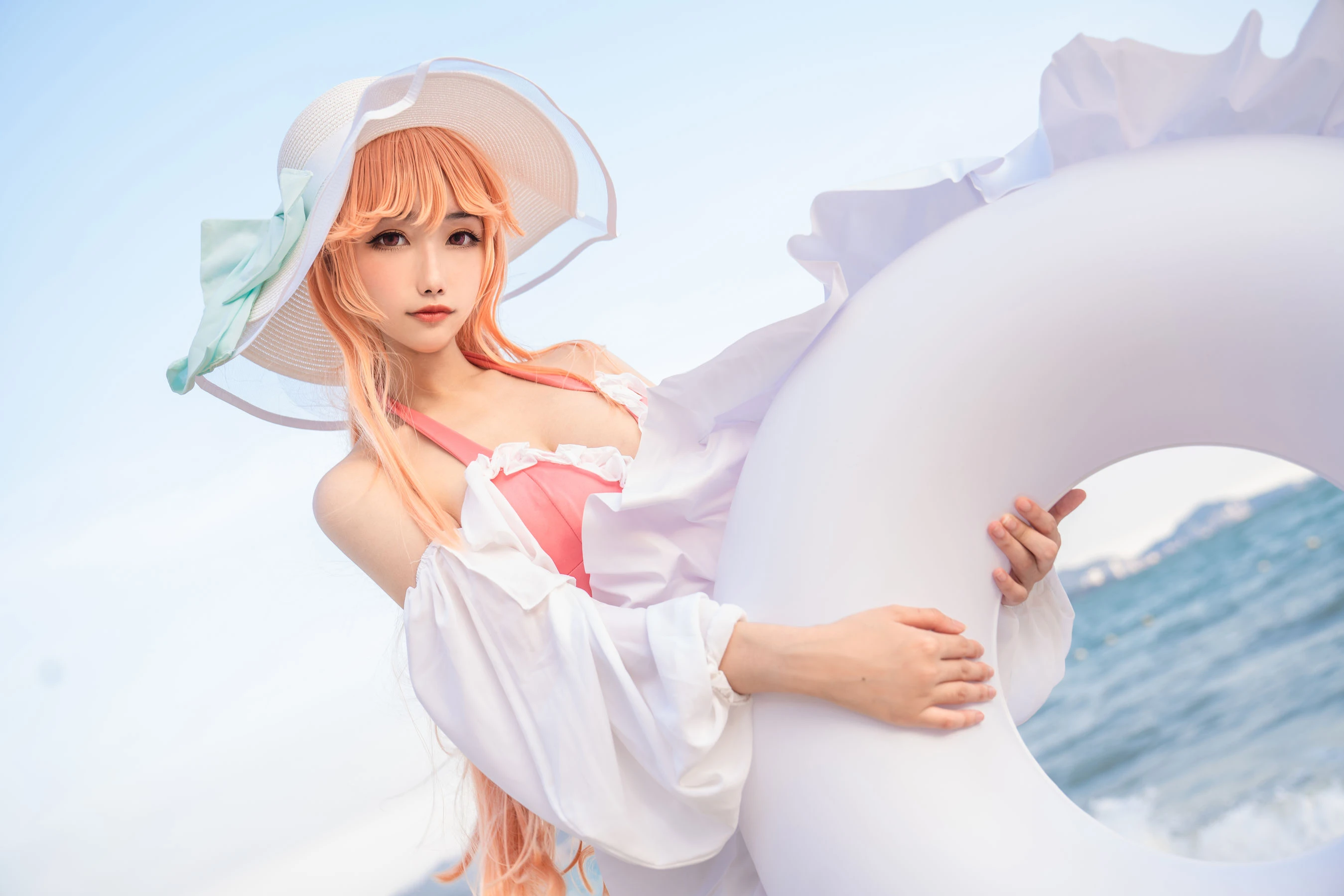 [Cosplay]梁莉婷梁莉婷清純格調大片大賞：室內超清大片演繹美腿誘惑美學 - 2