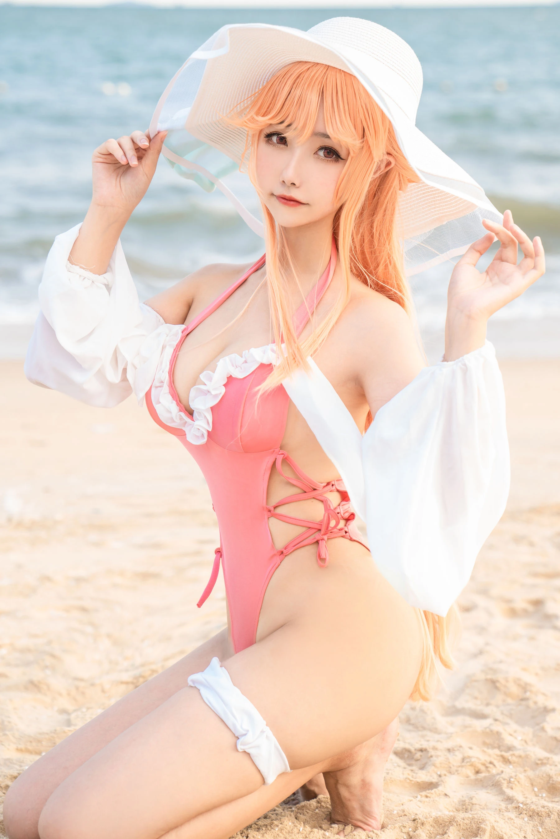 [Cosplay]梁莉婷梁莉婷清純格調大片大賞：室內超清大片演繹美腿誘惑美學 - 4