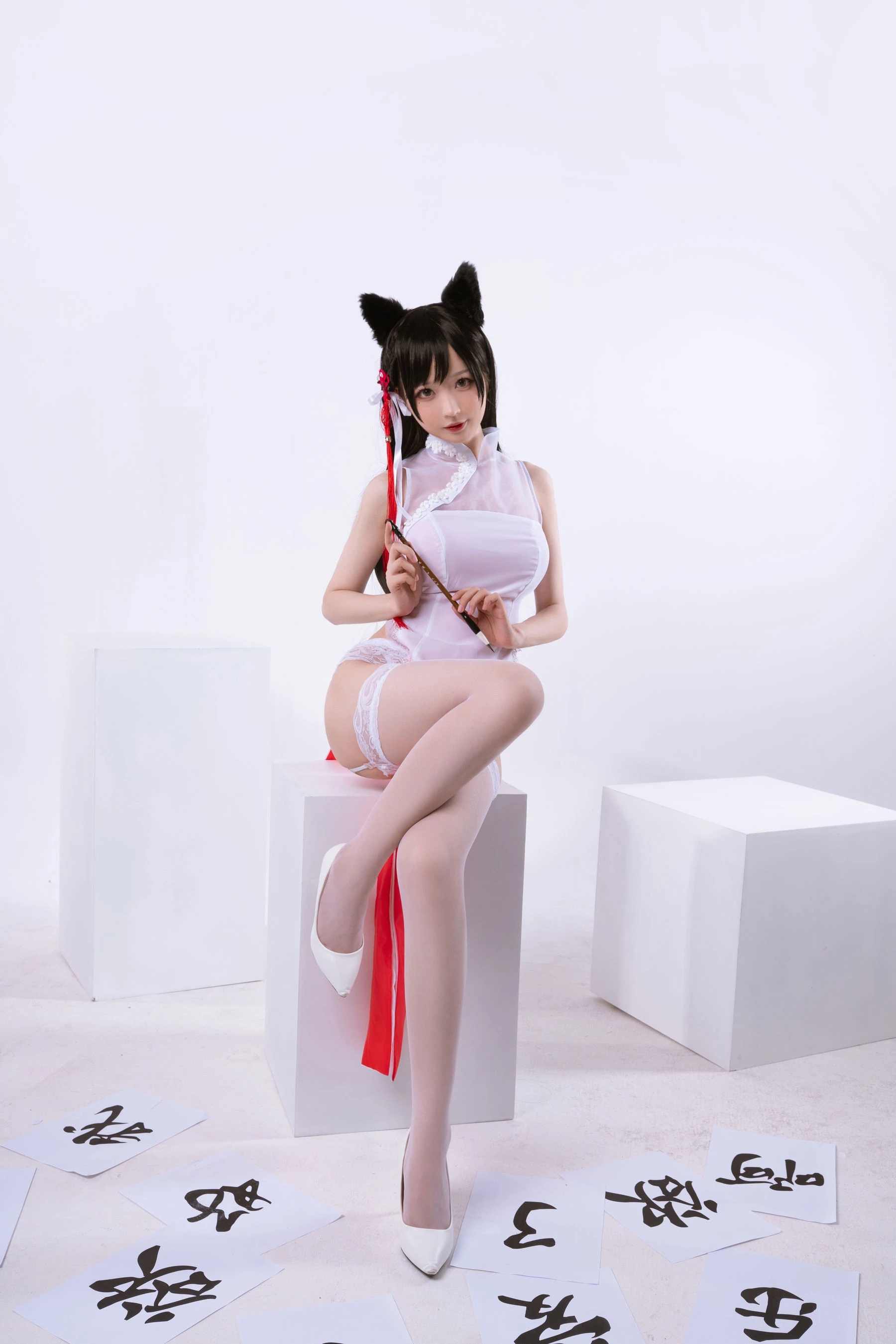 苗慄正午車模美照 – 活潑魅力室內實錄珍藏 - 5