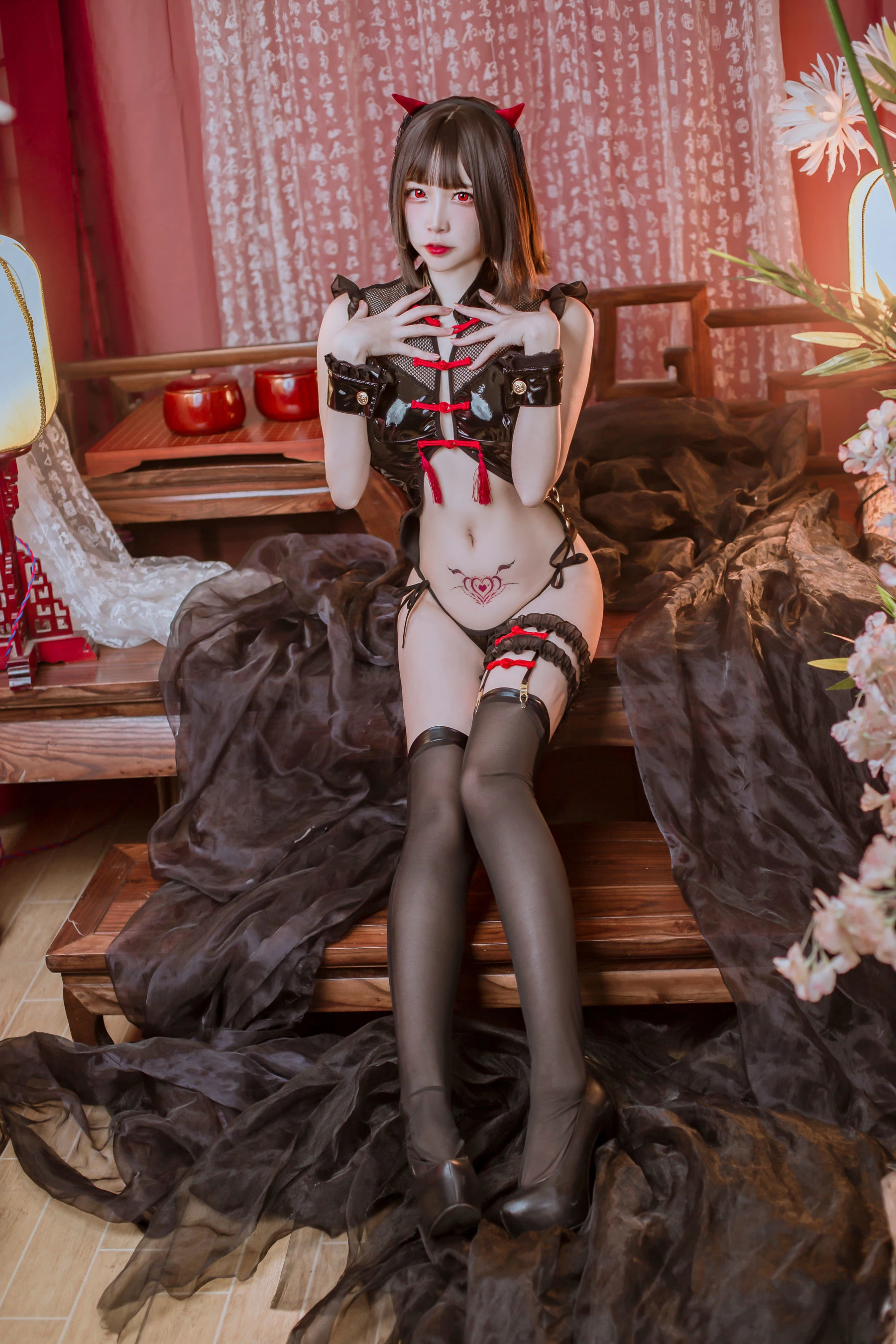 [甜心]王雨萌寫真館高清寫真珍藏：王雨萌時尚演繹身材完美神韻釋放寫真藝術 - 4