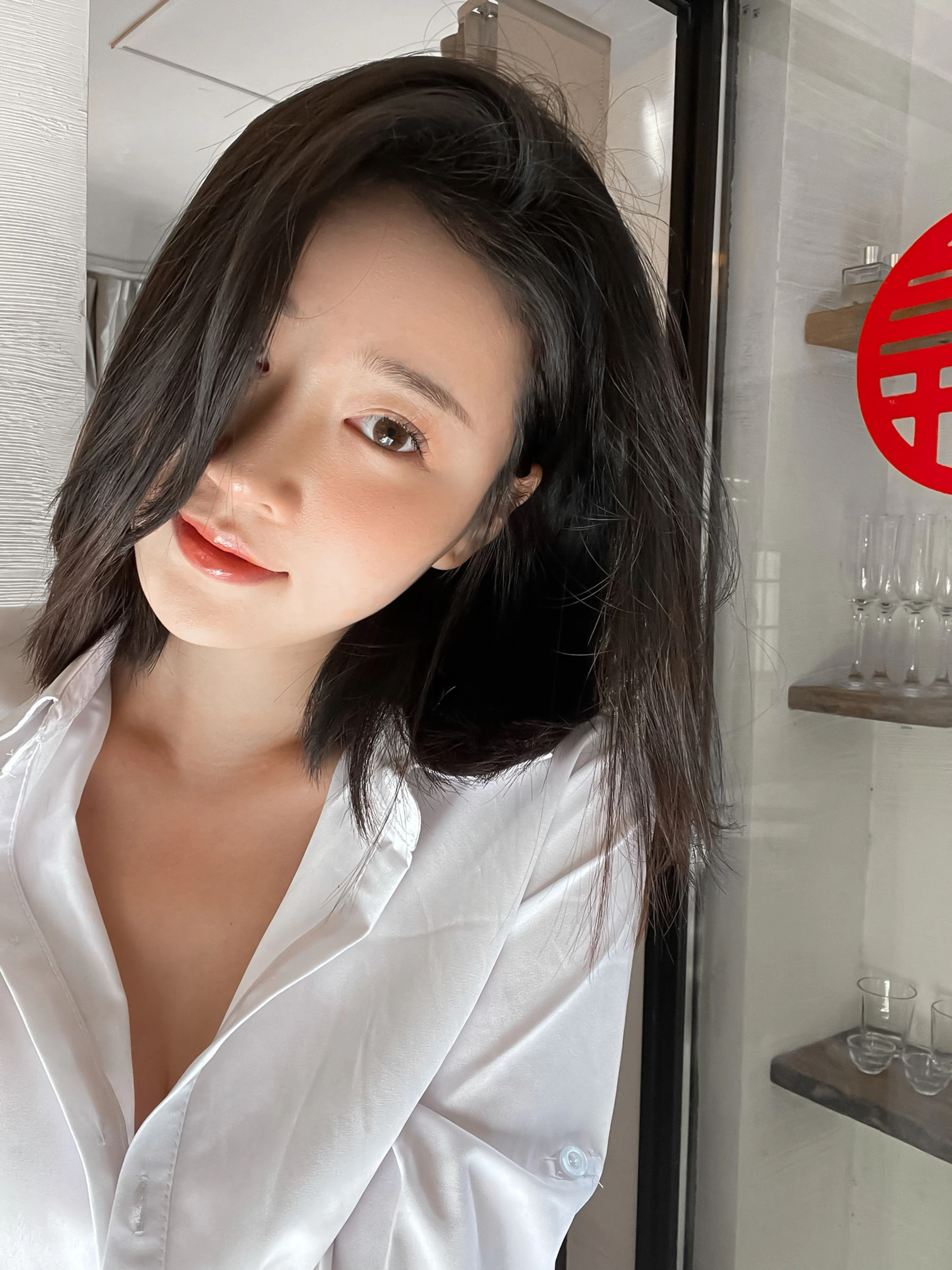 [護士]曹雨含作品圖集精選：曹雨含優雅神韻於戶外凸顯身材曲線高清攝影 - 20