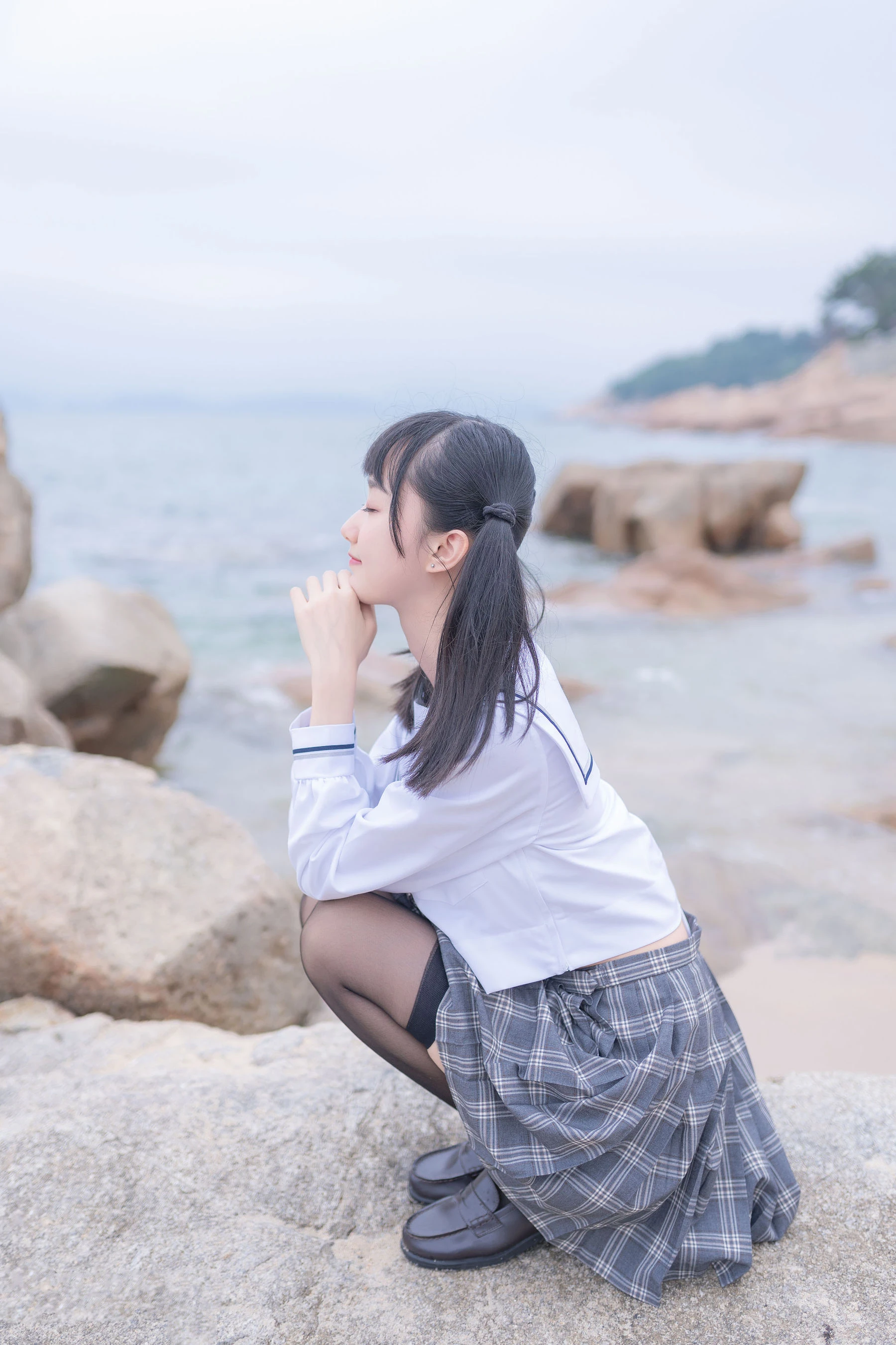 [嫩模]林雨含圖集圖集精選：林雨含甜美風採於自然光凸顯蜂腰曲線首發攝影 - 26