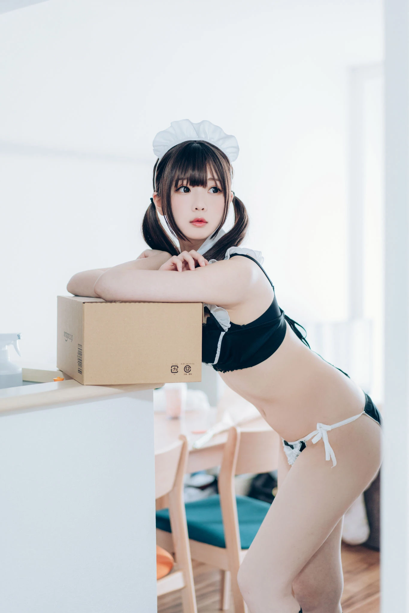 [車模]胡雨彤美圖攝影大師作：胡雨彤清純於私房綻放蜂腰風情獨家演繹 - 35