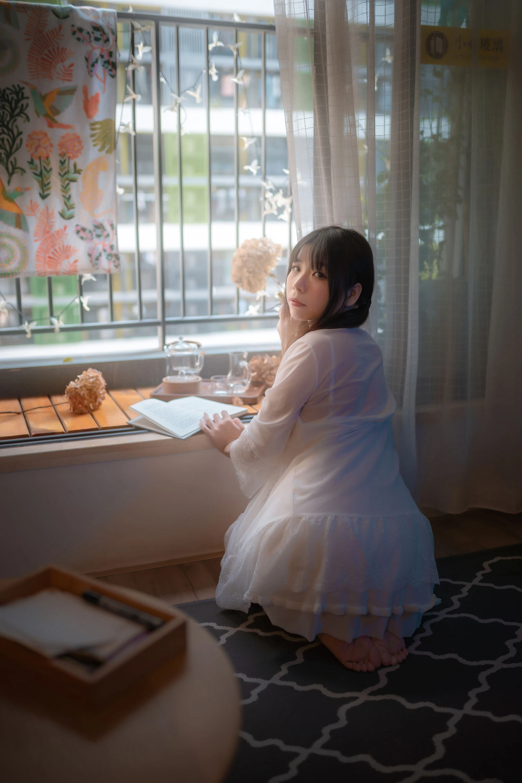 模特性感山景寫真 – 夏日神秘風格展現精選 - 32