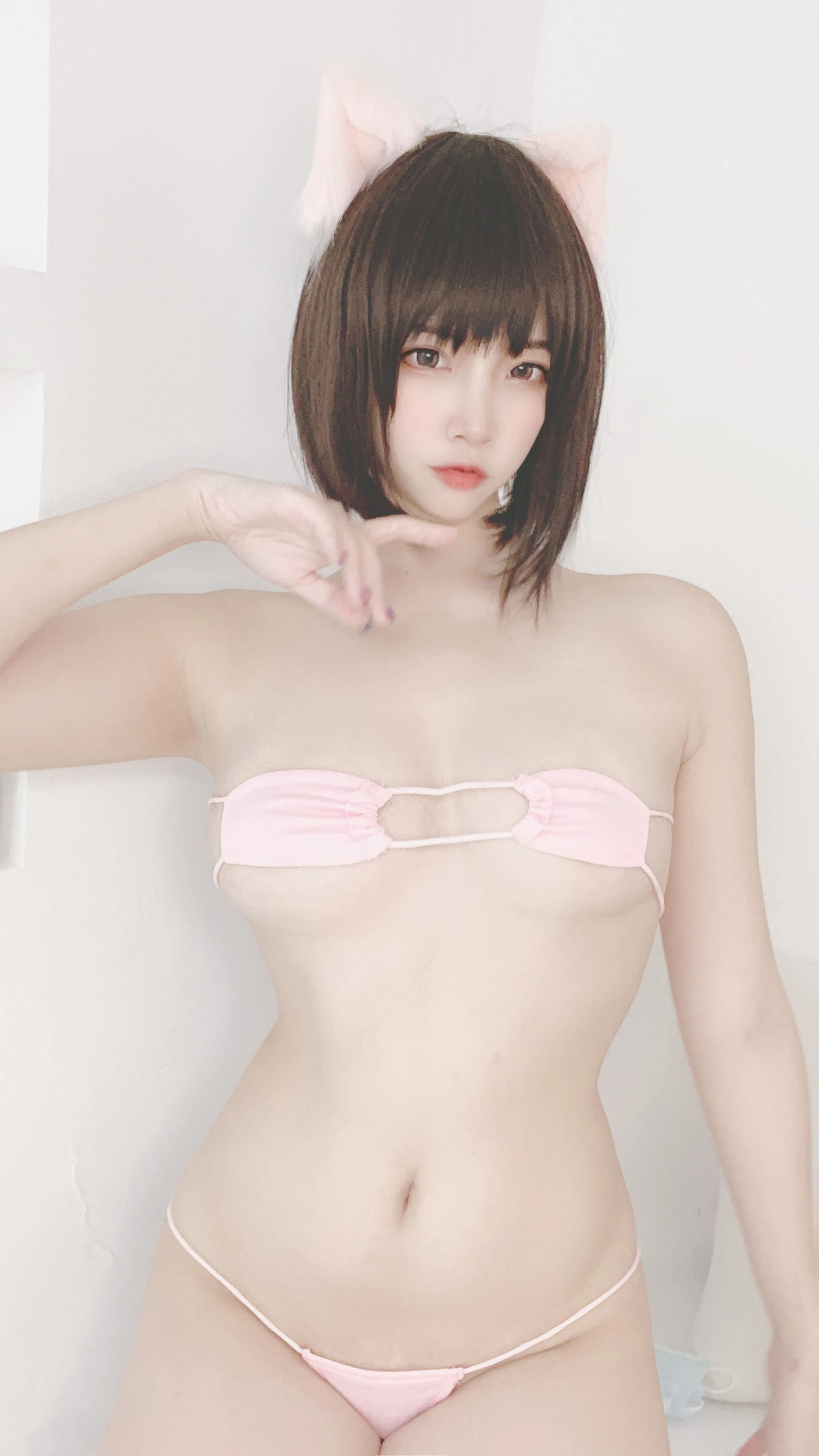 嫩模火辣海邊寫真 – 冬季靜謐風格展現珍藏 - 2
