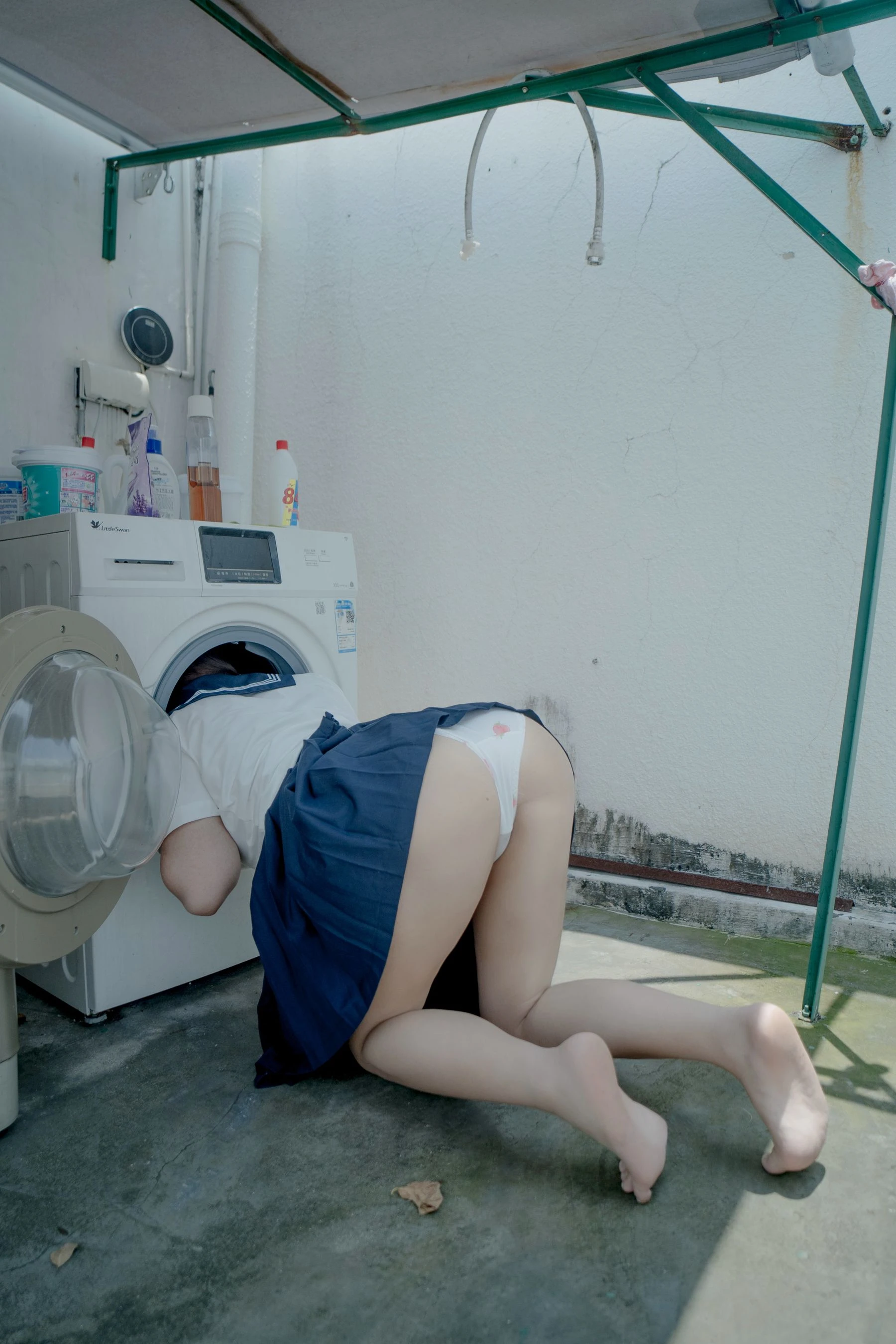 深夜苗慄主播寫真精選 – 高貴街拍靜謐完美融合獨家 - 41