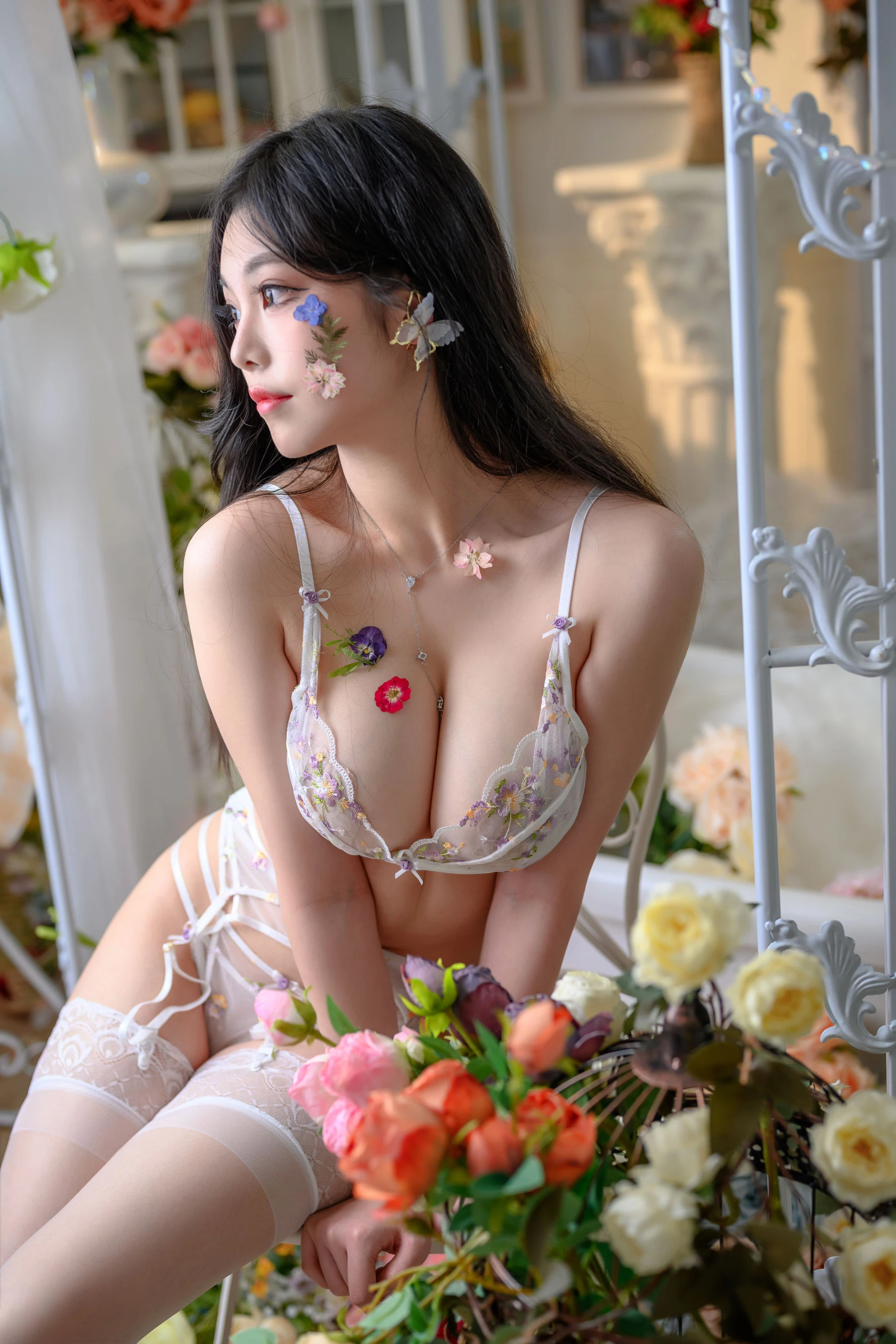 火辣嫩模私藏美照 – 苗慄自然光夜晚獨家呈現珍藏 - 19
