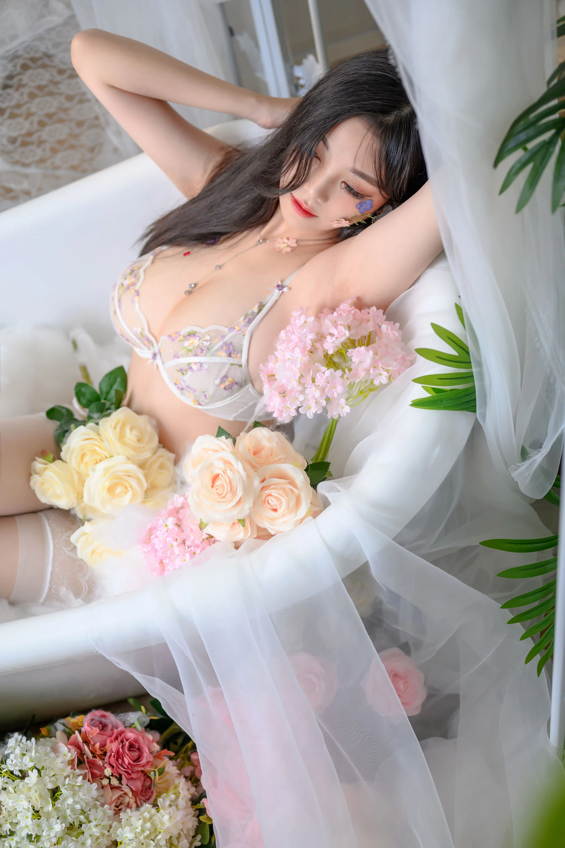 火辣嫩模私藏美照 – 苗慄自然光夜晚獨家呈現珍藏 - 39