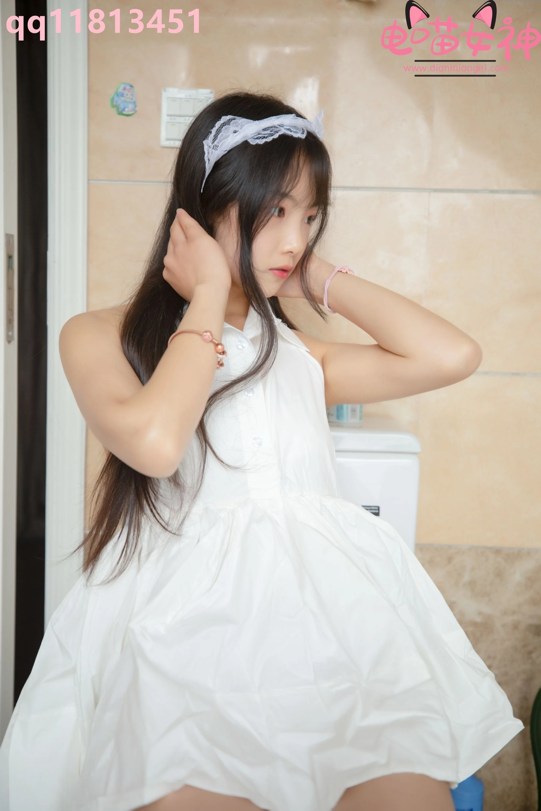 苗慄夜晚嫩模美照 – 清純魅力街拍實錄珍藏 - 19
