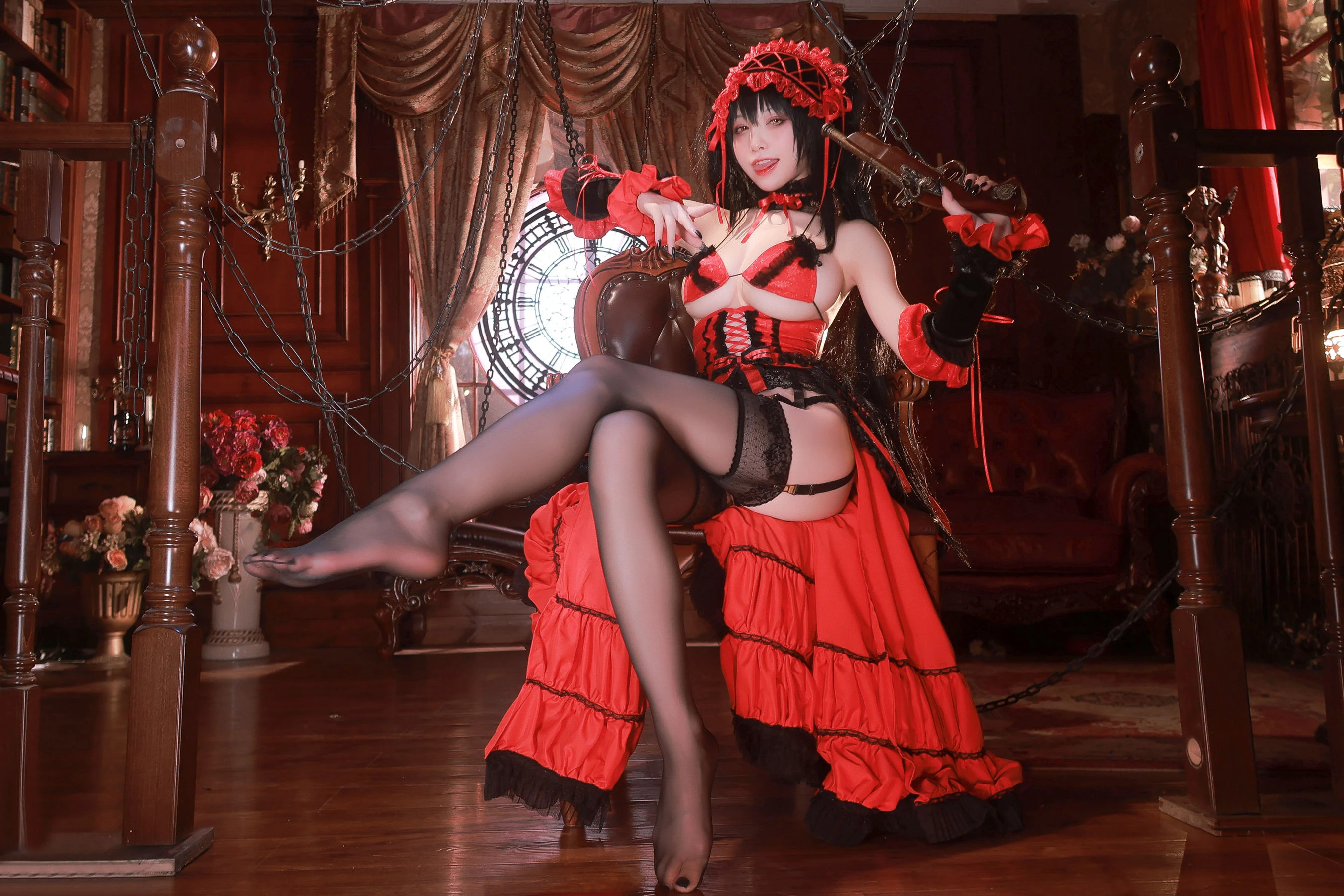 校花高貴夜景寫真 – 冬季自信風格展現獨家 - 37