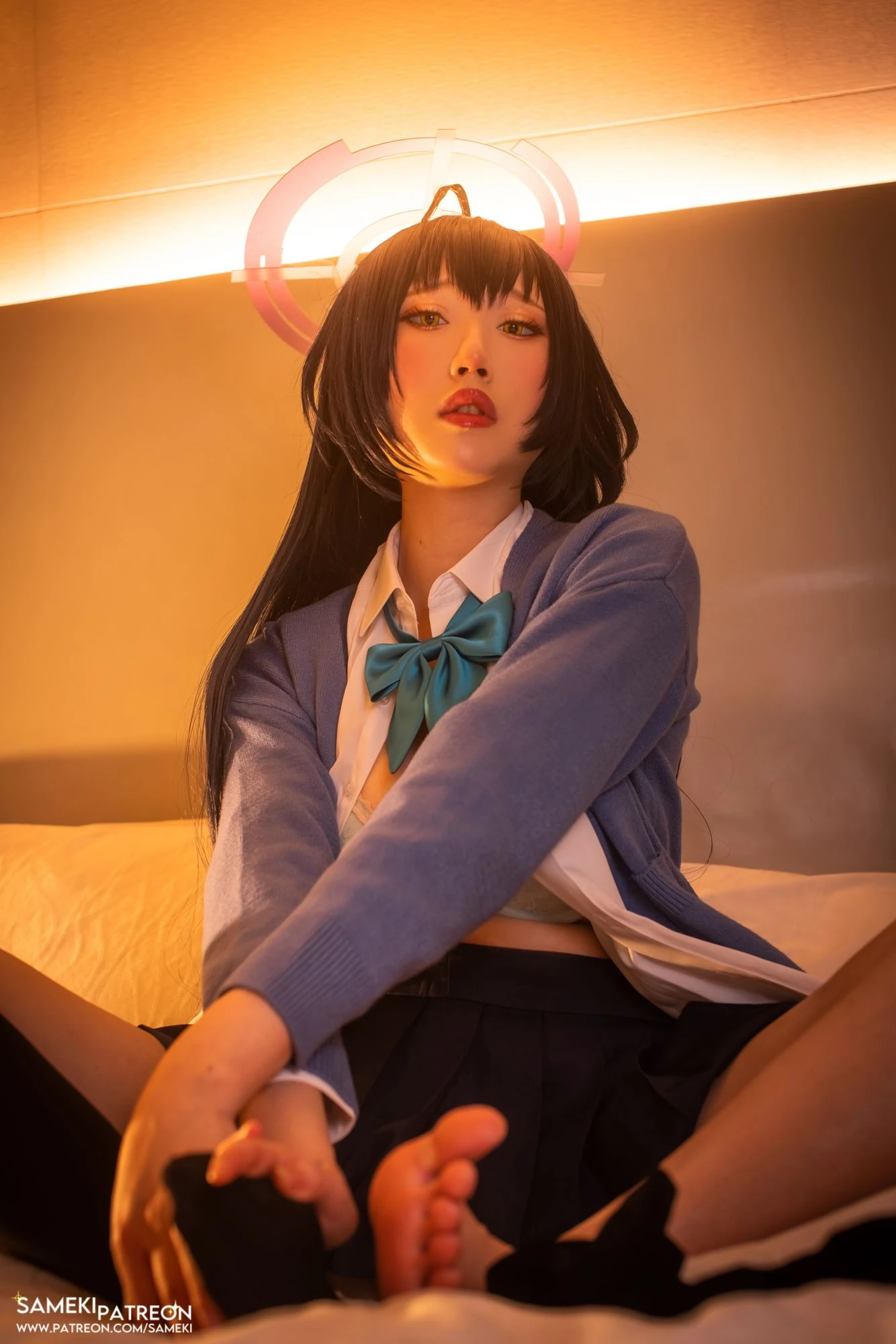 校花甜美攝影棚寫真 – 秋季神秘風格展現典藏 - 102