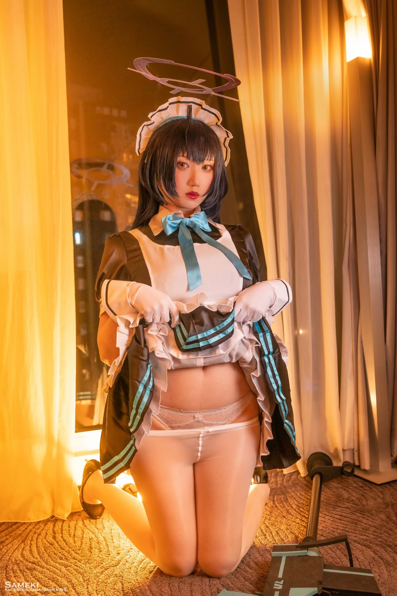 校花甜美攝影棚寫真 – 秋季神秘風格展現典藏 - 11