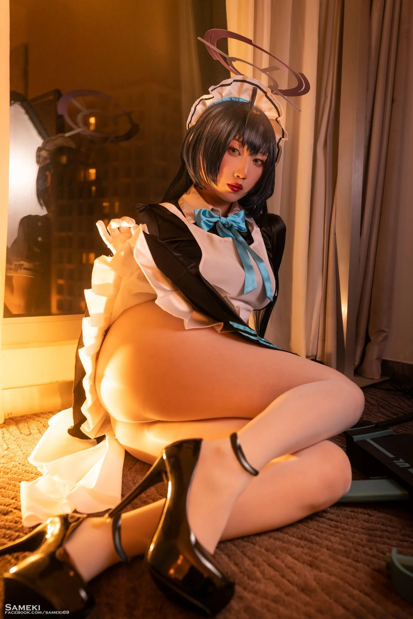 校花甜美攝影棚寫真 – 秋季神秘風格展現典藏 - 2