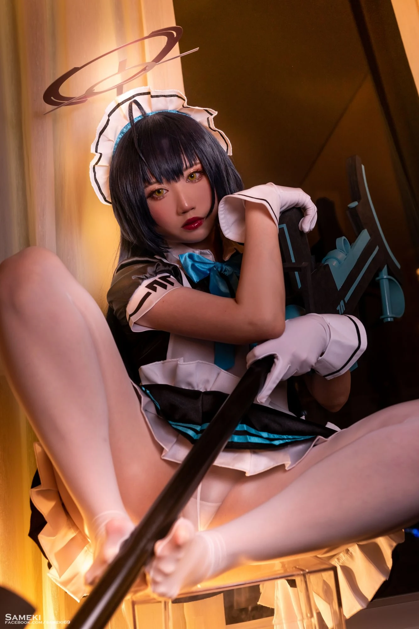 校花甜美攝影棚寫真 – 秋季神秘風格展現典藏 - 37