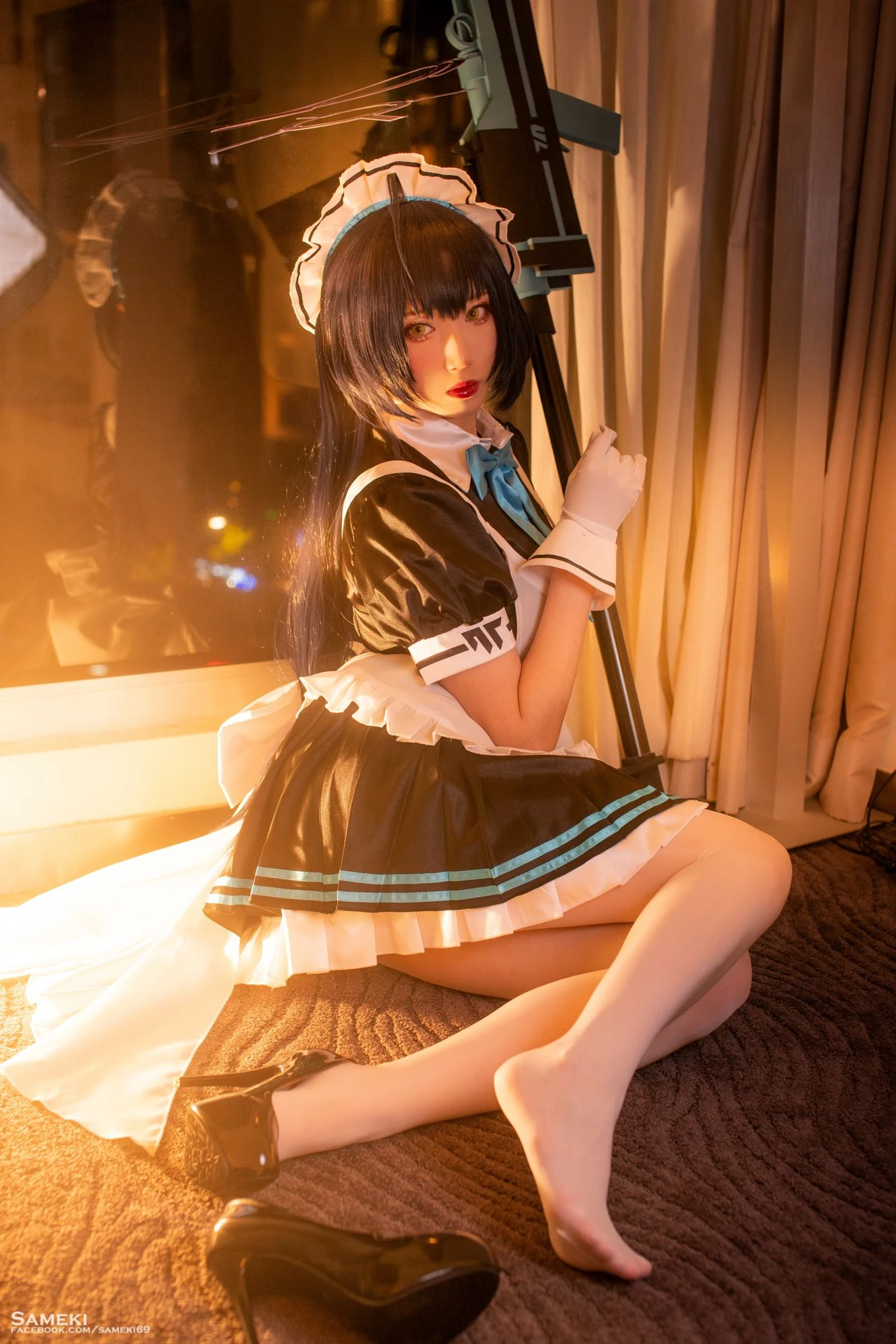 校花甜美攝影棚寫真 – 秋季神秘風格展現典藏 - 4