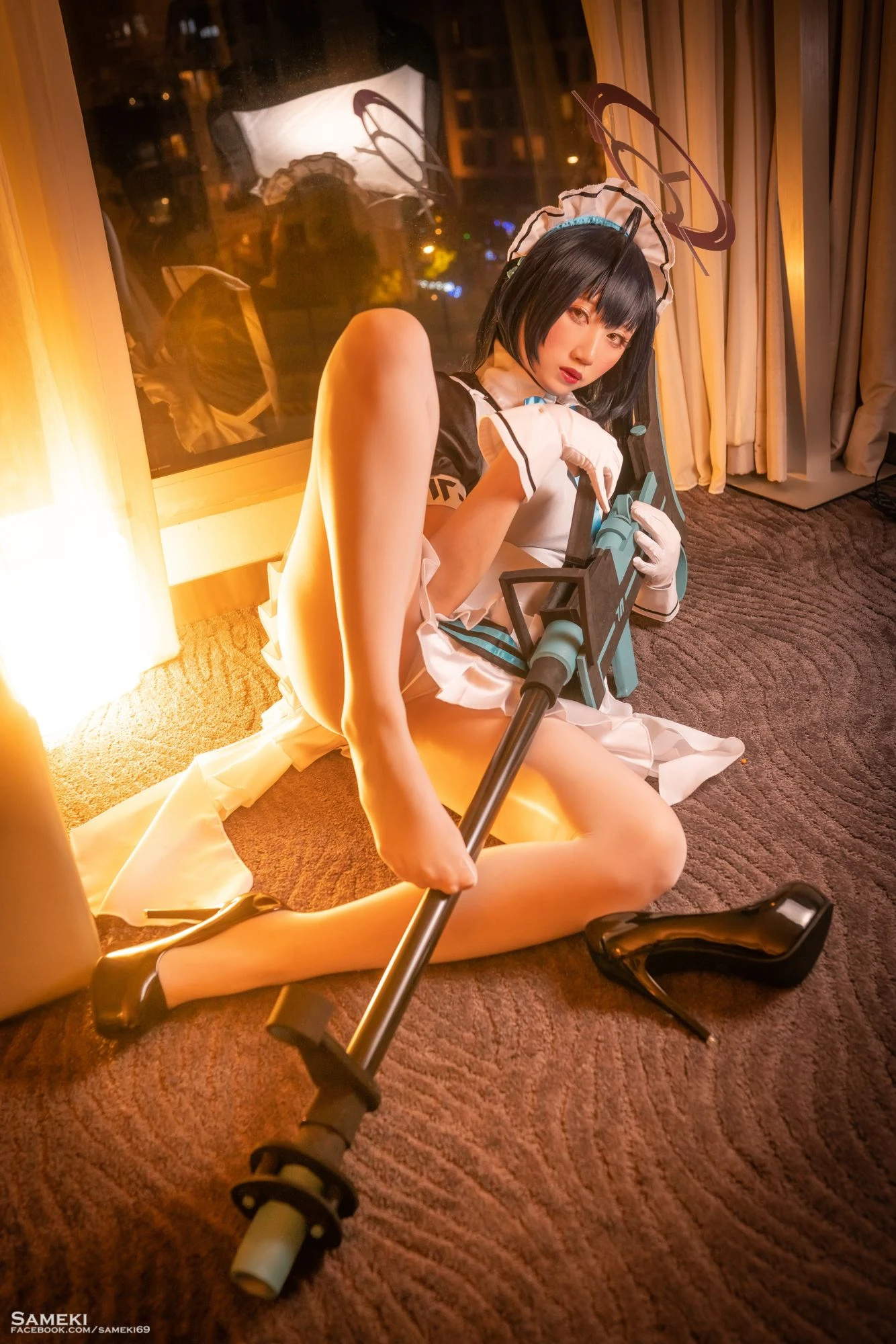 校花甜美攝影棚寫真 – 秋季神秘風格展現典藏 - 60