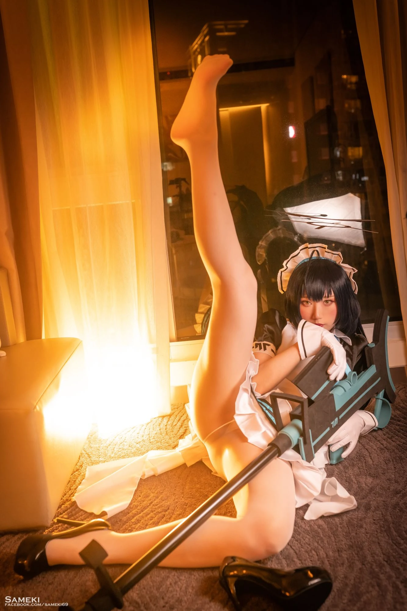 校花甜美攝影棚寫真 – 秋季神秘風格展現典藏 - 64