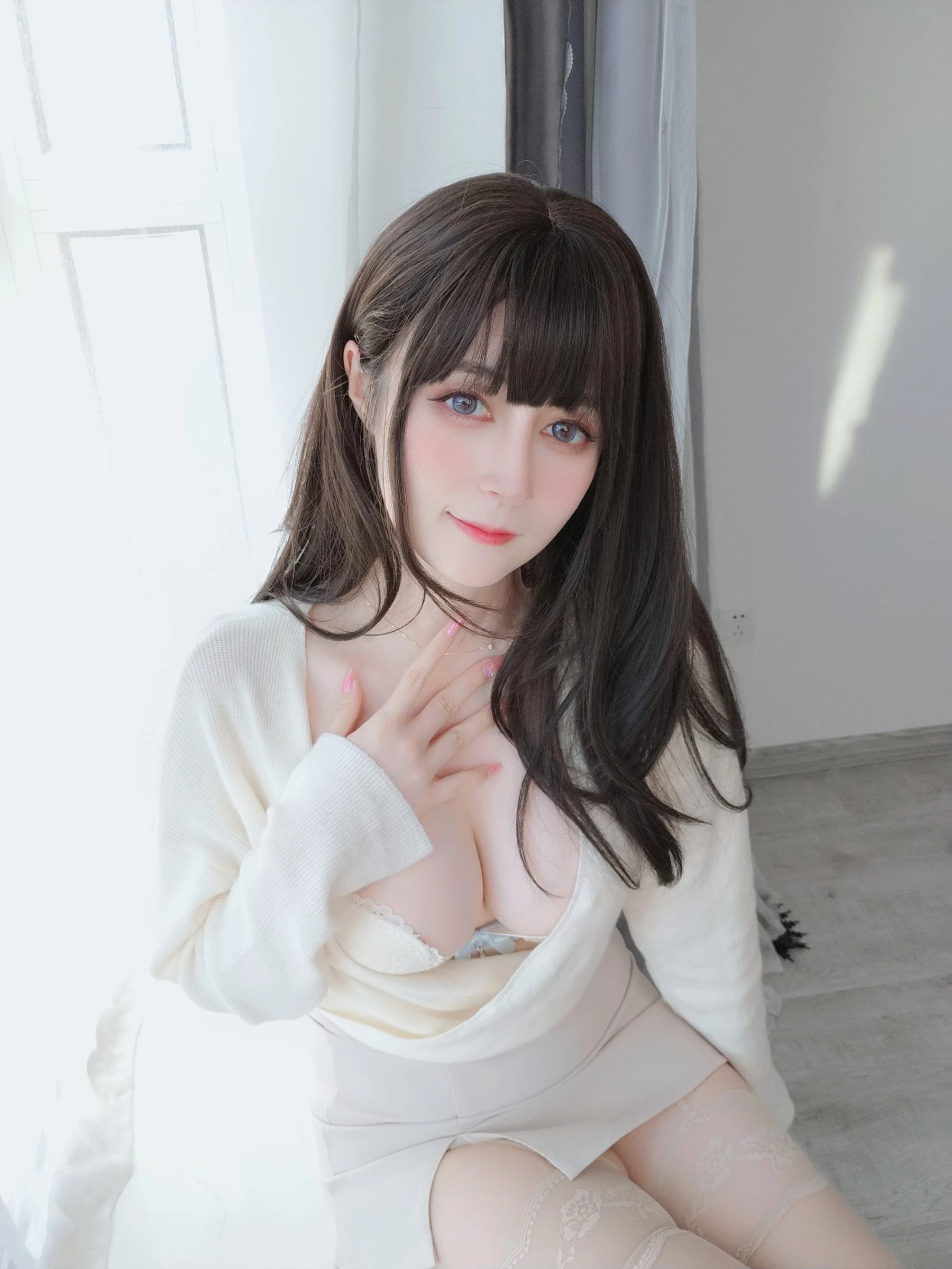 嫩模優雅自然光寫真 – 秋楓自信風格展現獨家 - 14
