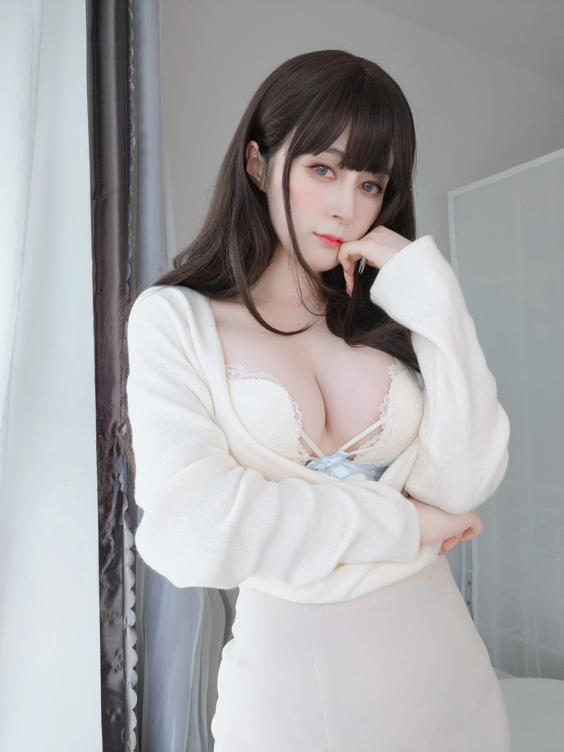 嫩模優雅自然光寫真 – 秋楓自信風格展現獨家 - 15