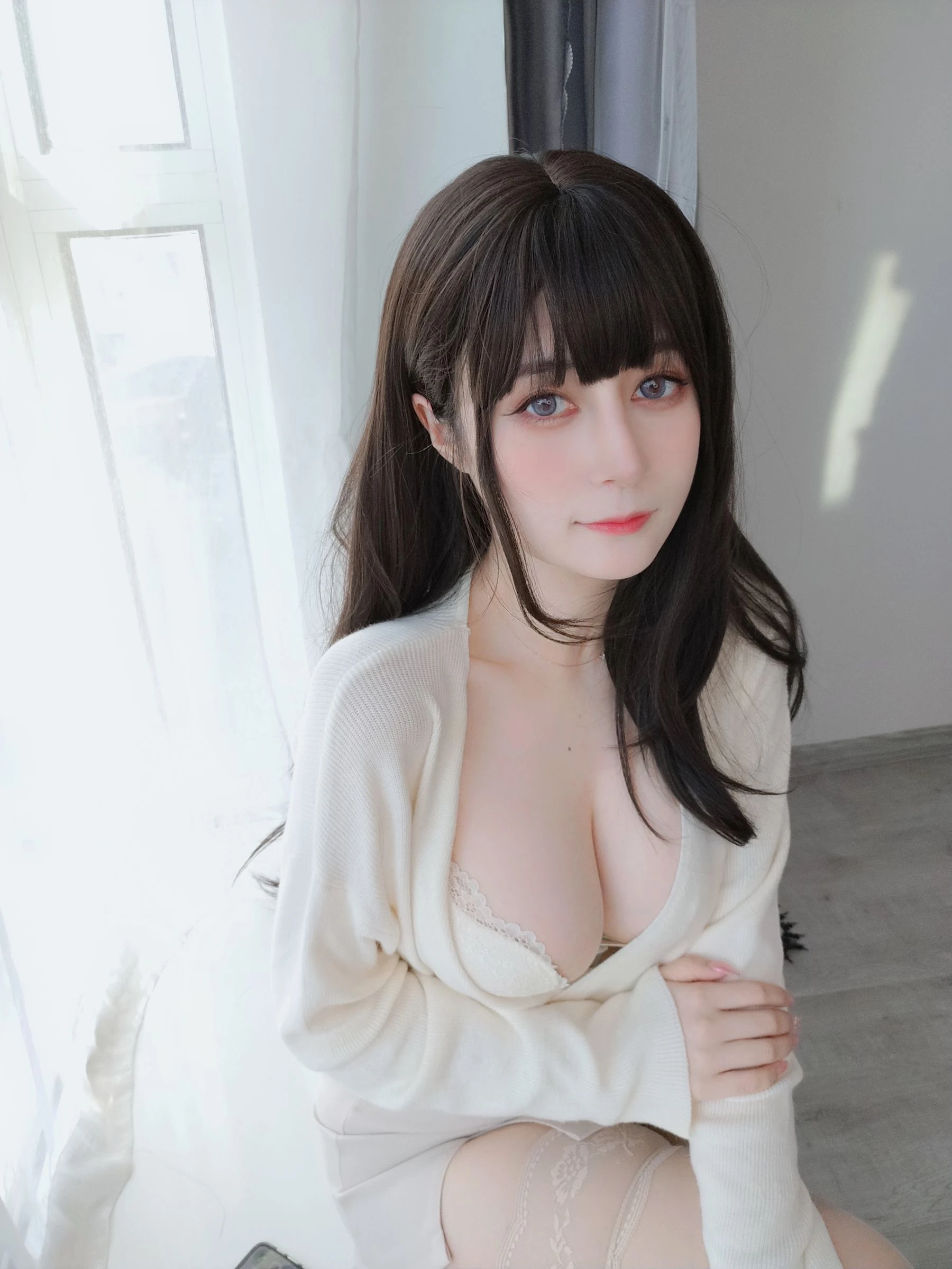 嫩模優雅自然光寫真 – 秋楓自信風格展現獨家 - 18
