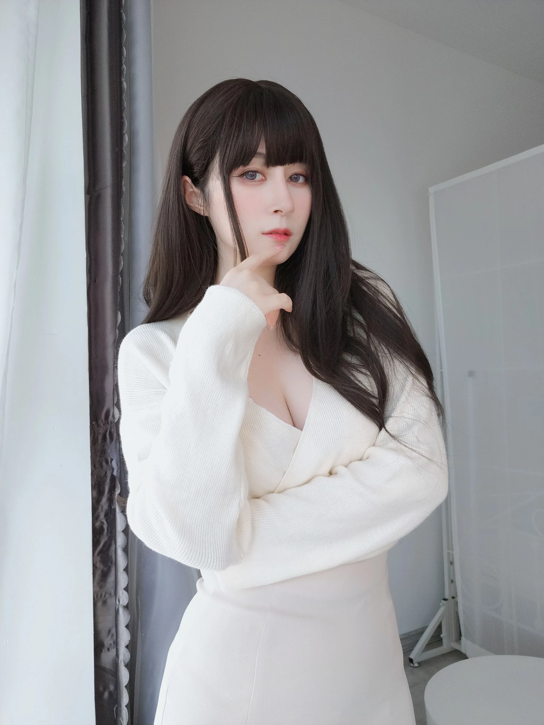 嫩模優雅自然光寫真 – 秋楓自信風格展現獨家 - 20