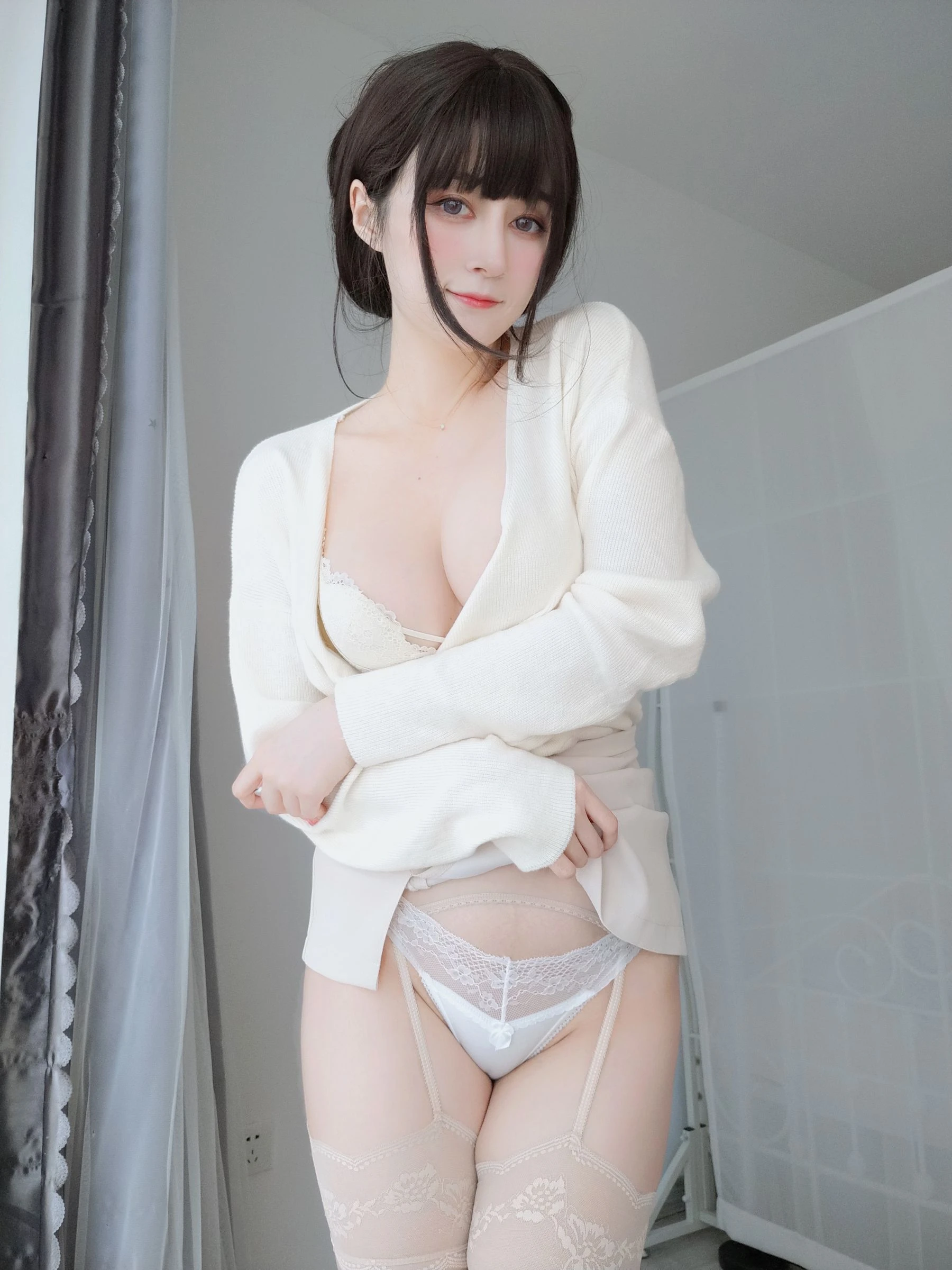 嫩模優雅自然光寫真 – 秋楓自信風格展現獨家 - 23