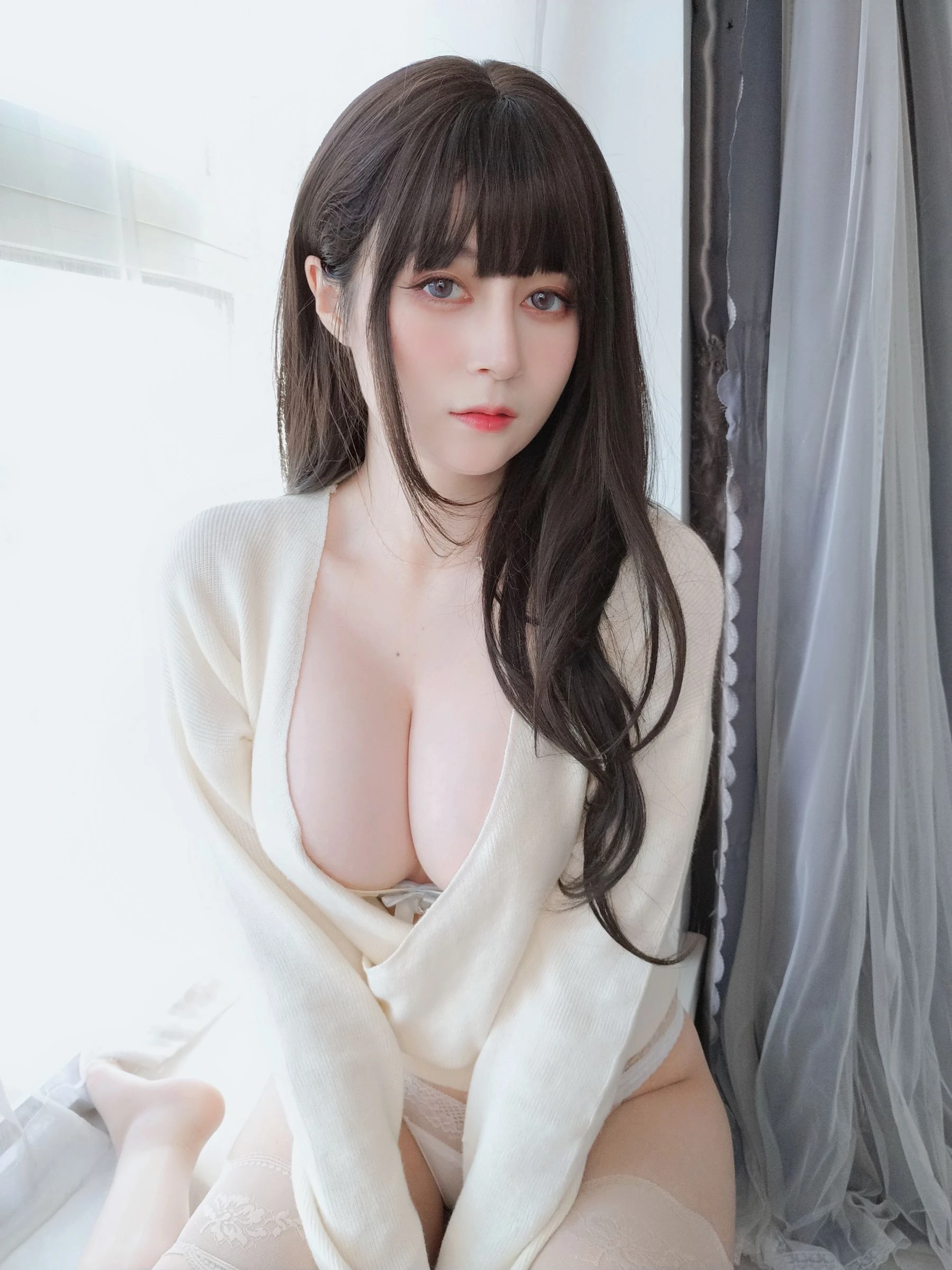 嫩模優雅自然光寫真 – 秋楓自信風格展現獨家 - 35