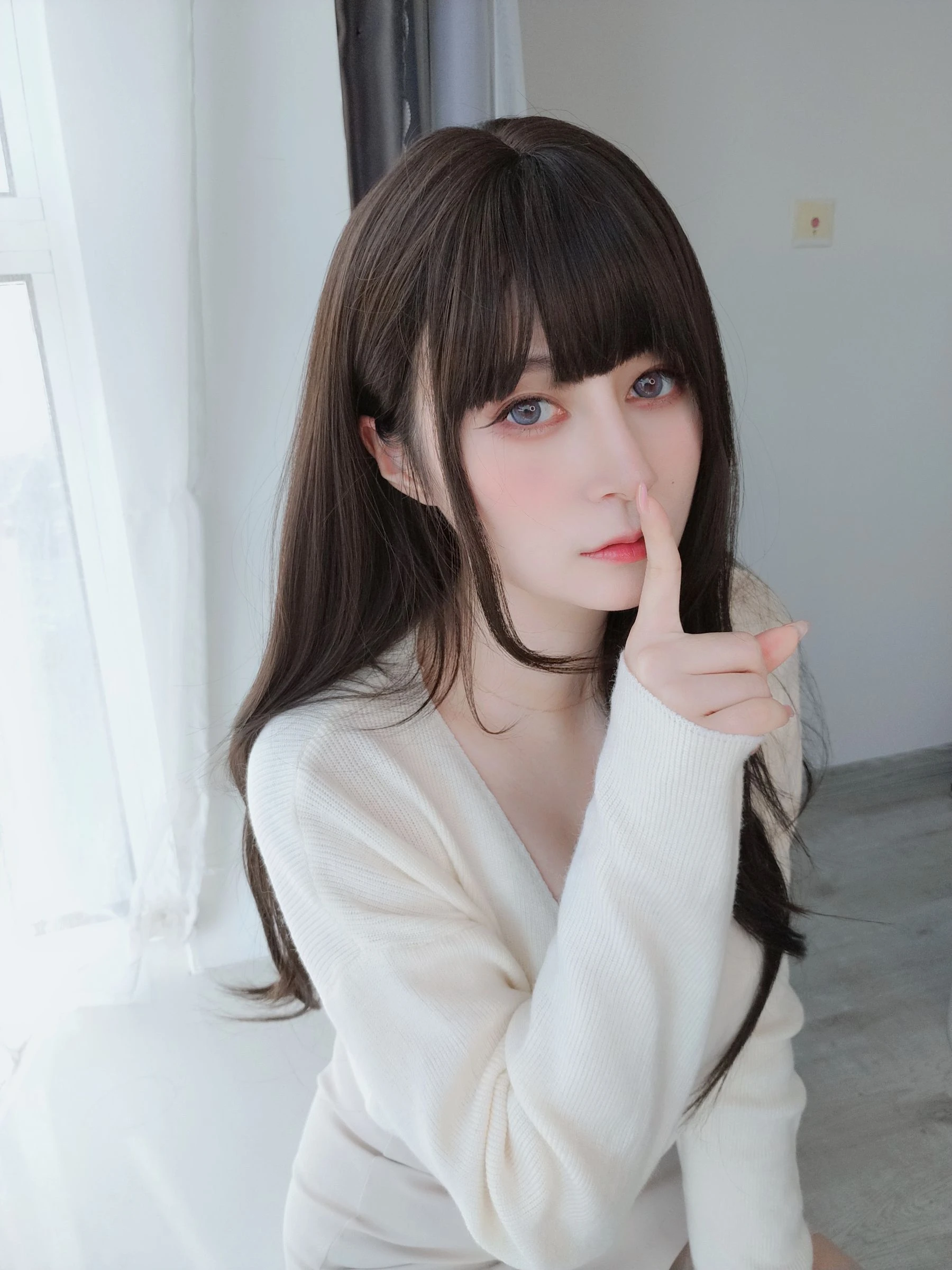 嫩模優雅自然光寫真 – 秋楓自信風格展現獨家 - 37